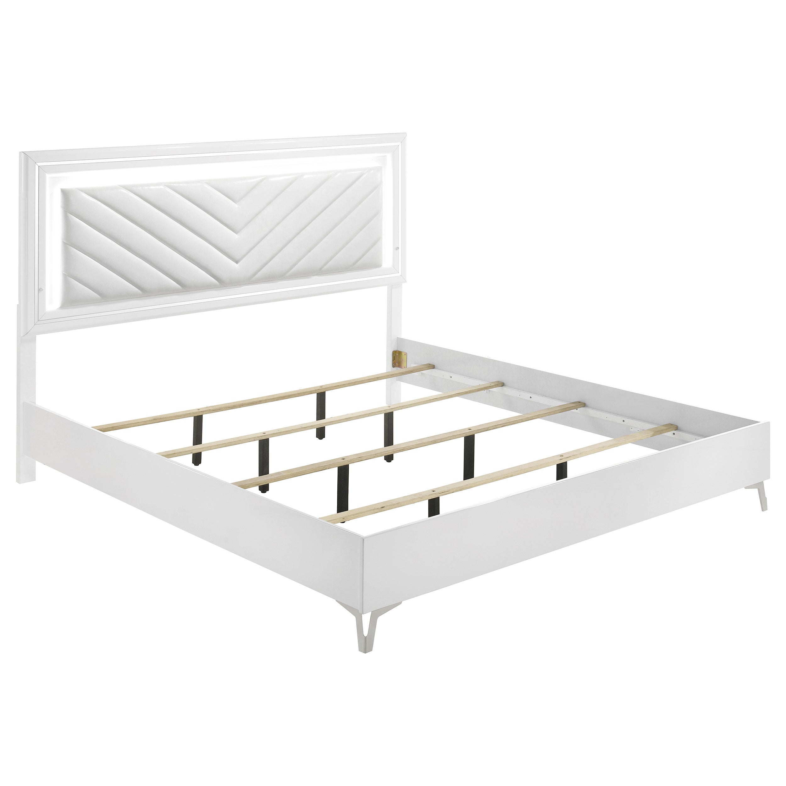 Cassia LED Panel Bed