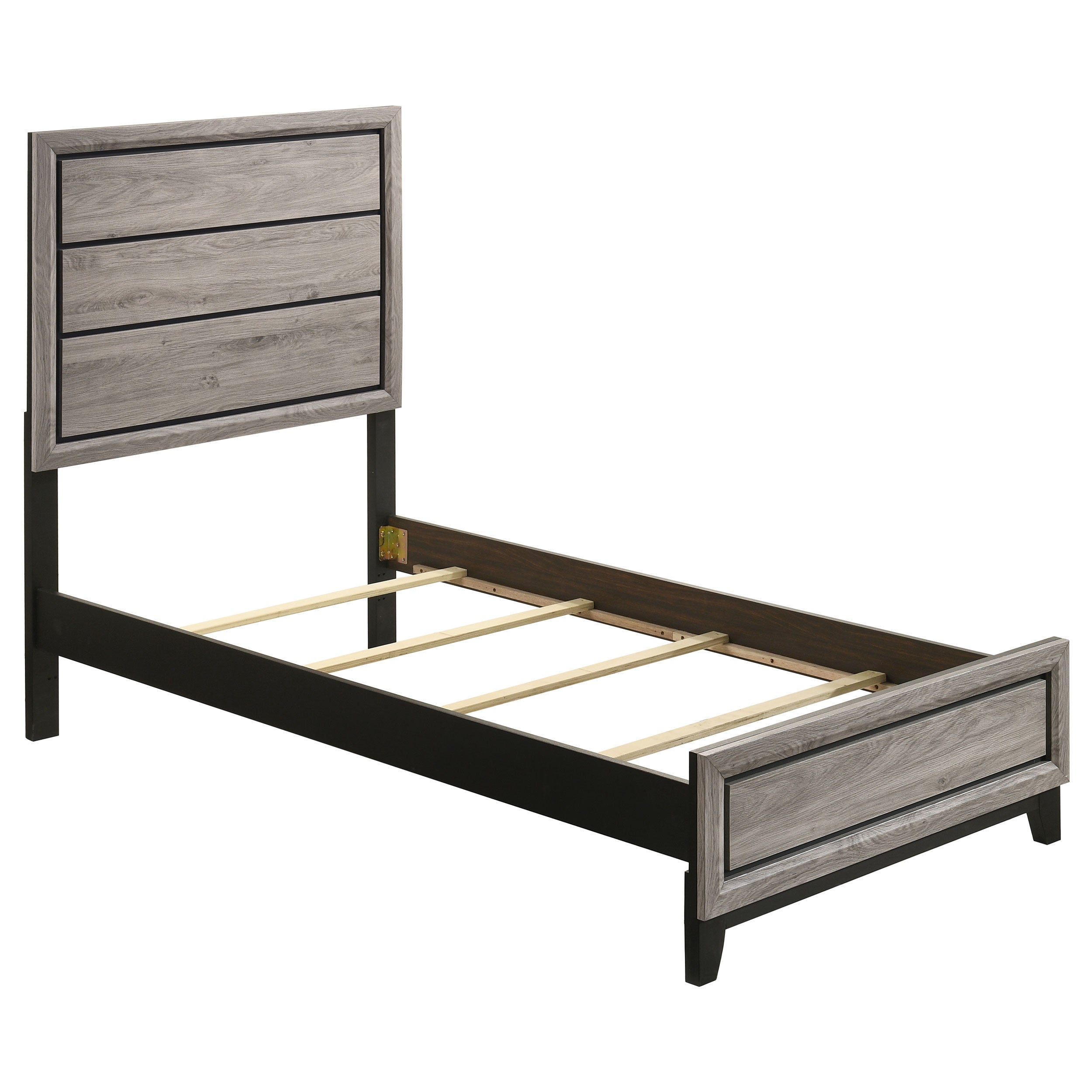 Valen Four-piece Twin Bedroom Set Light Taupe
