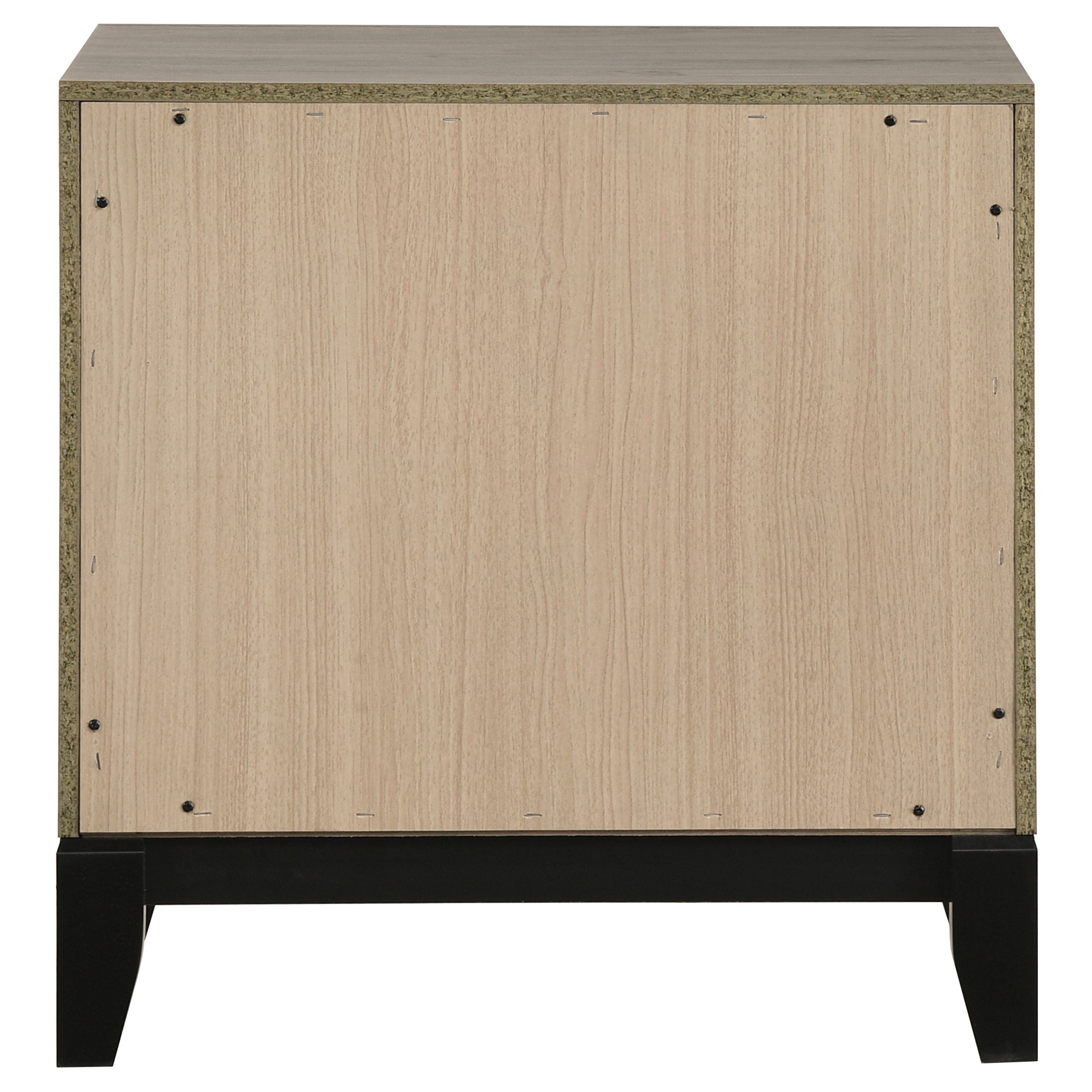 Valen 2-drawer Nightstand Bedside Table Light Taupe