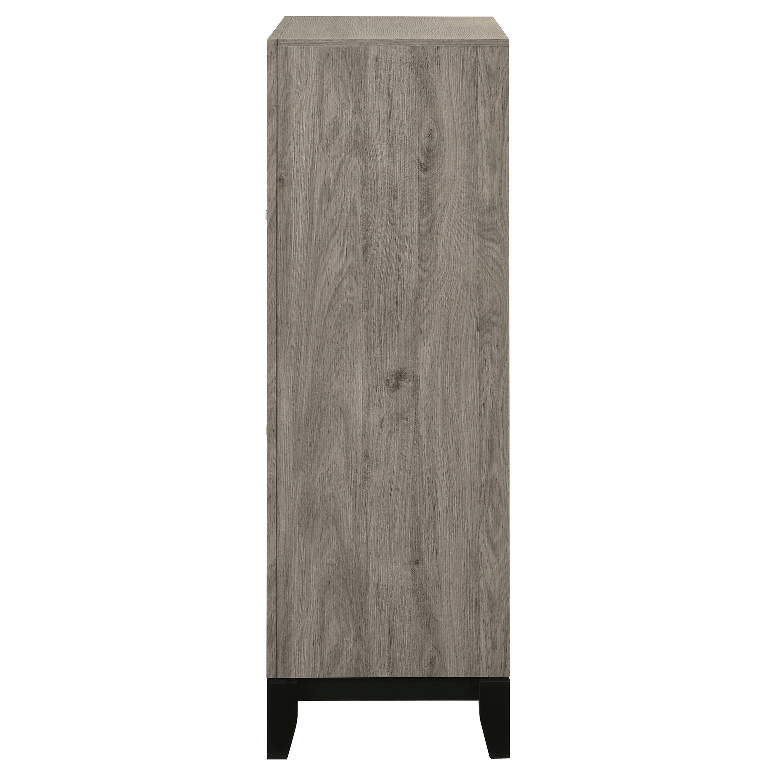 Valen 5-drawer Bedroom Chest of Drawers Light Taupe