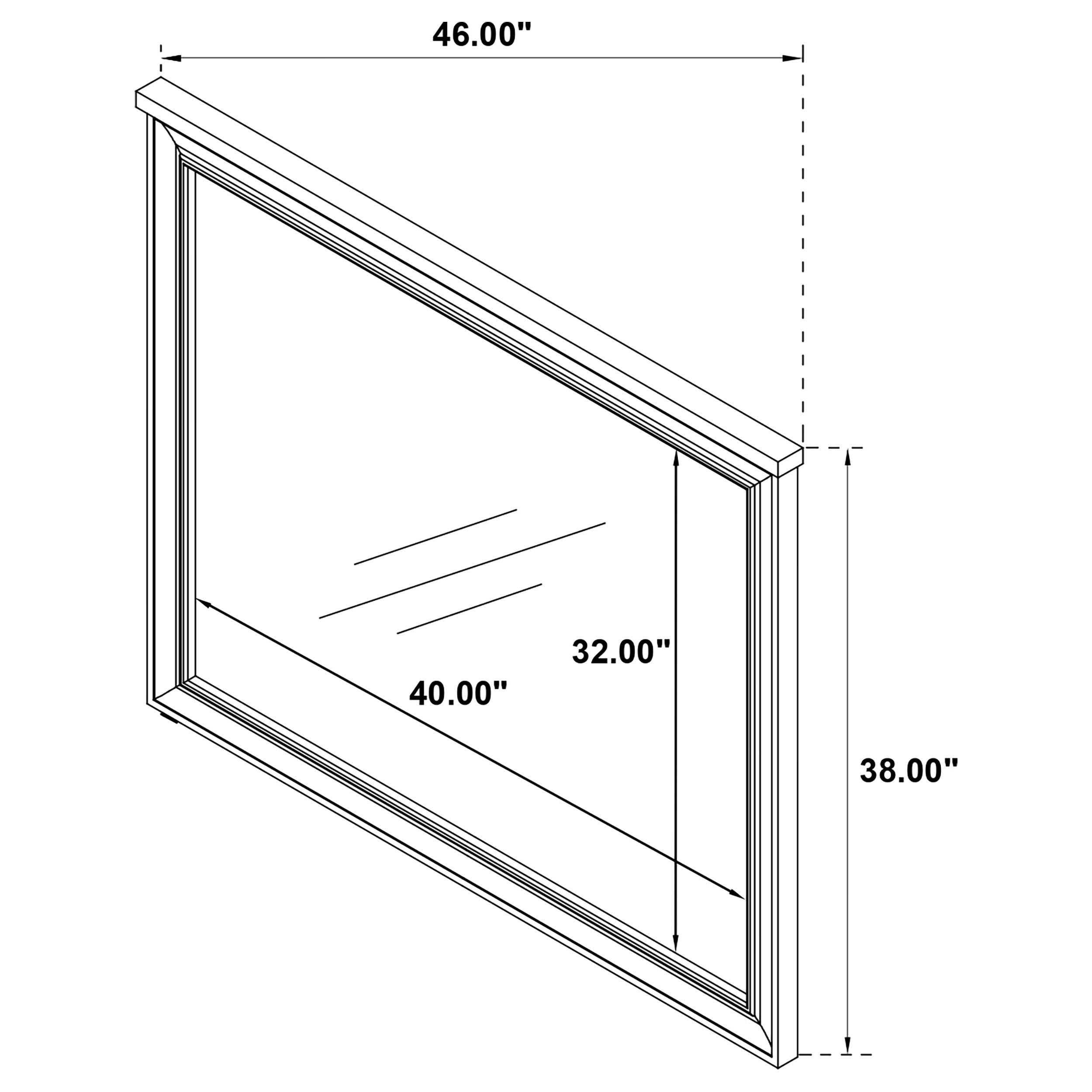 Pembroke Dresser Mirror