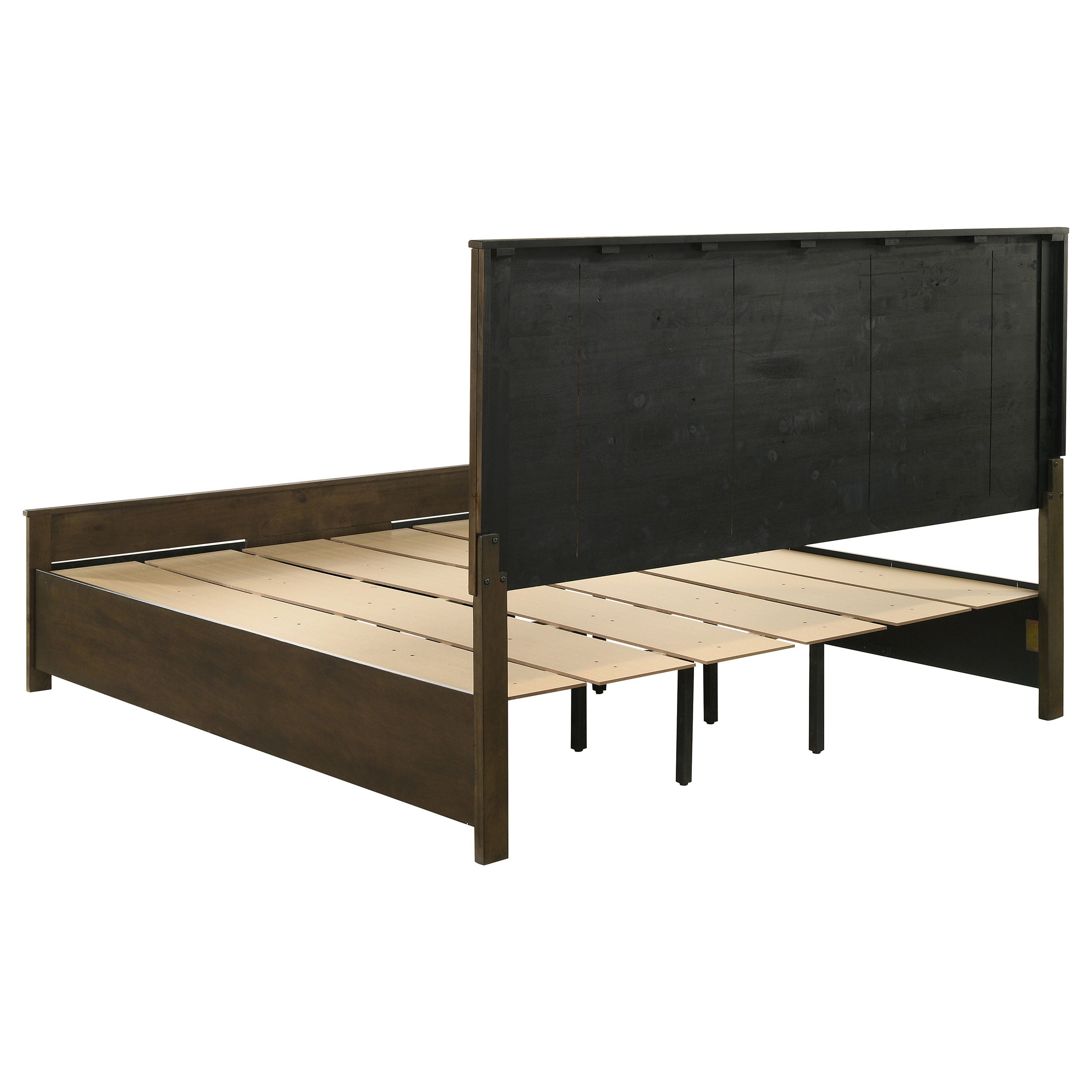 Woodmont Wood Panel Storage Bed