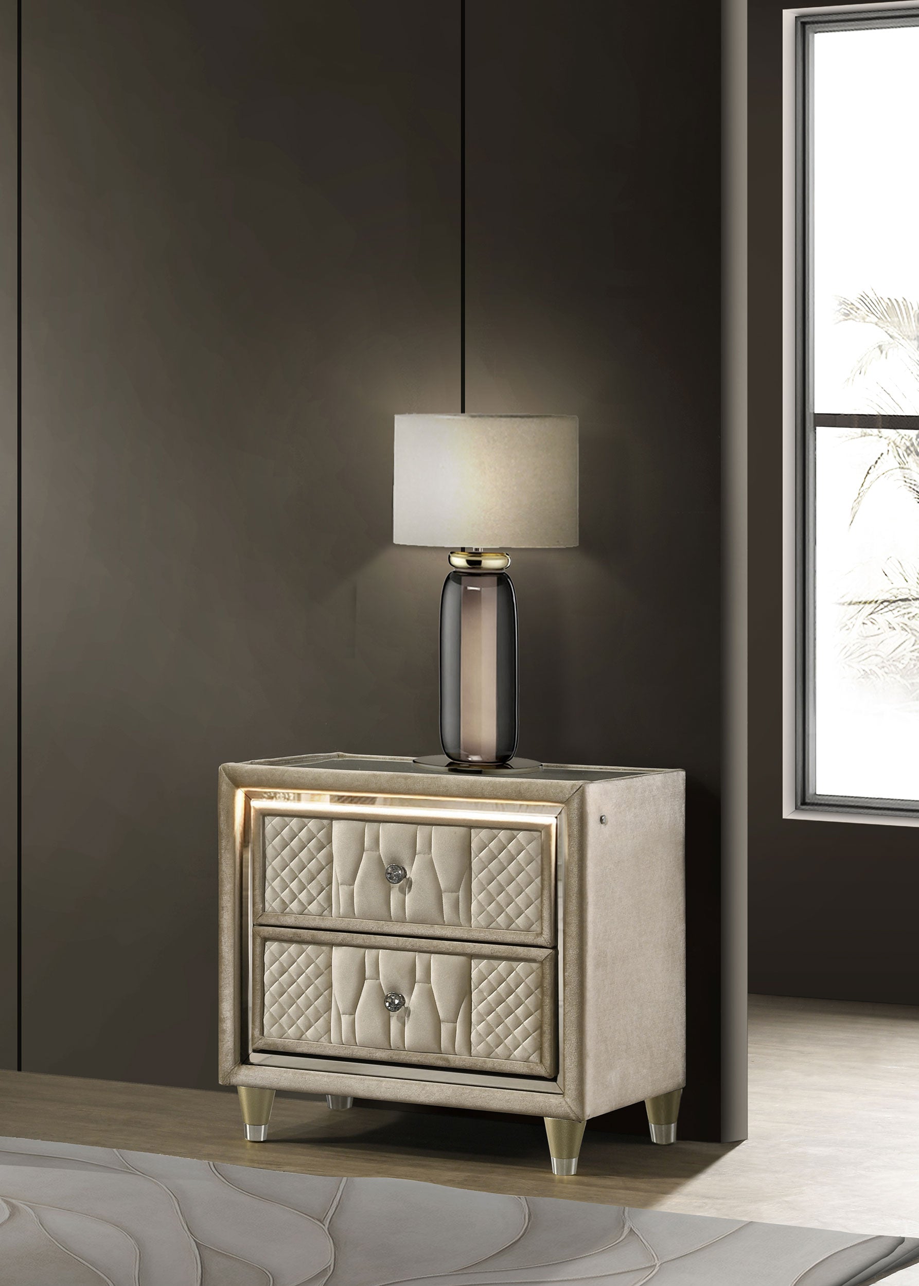 Lorient LED Nightstand