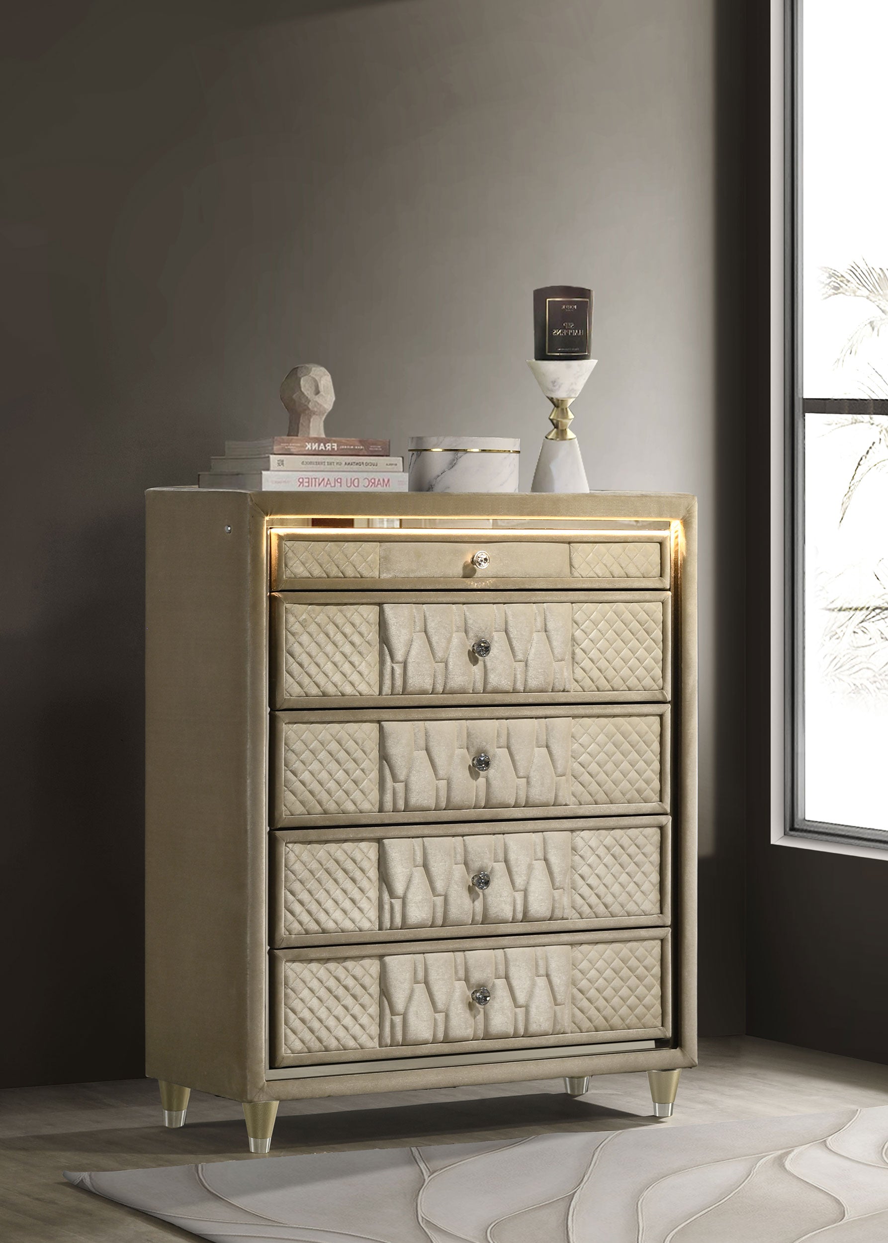 Lorient LED Chest of Drawers