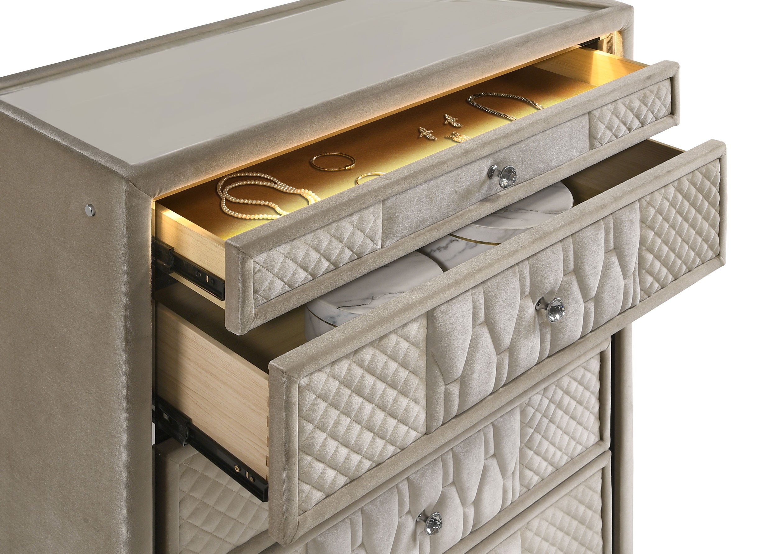 Lorient LED Chest of Drawers
