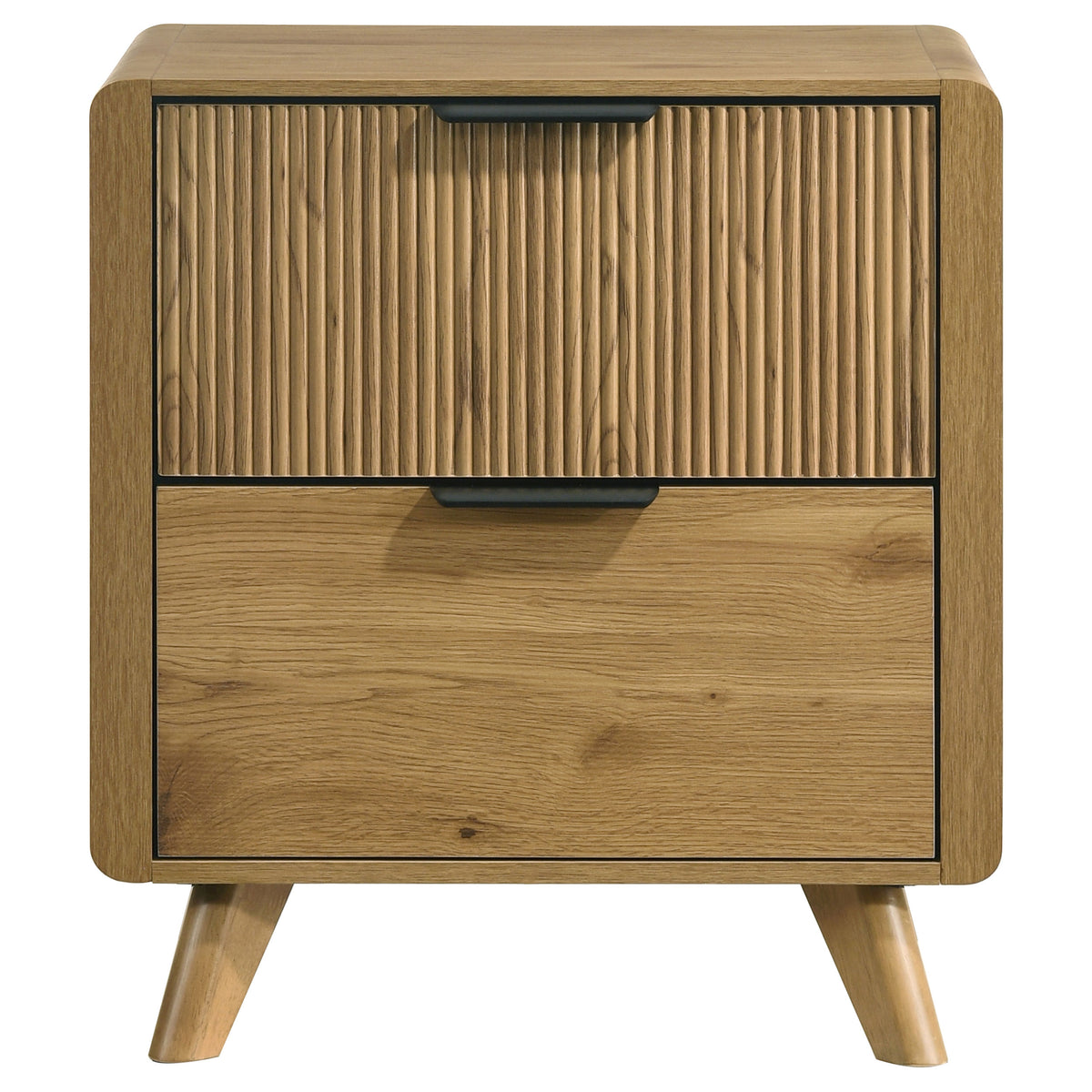 Bennett 2-drawer Nightstand Light Oak