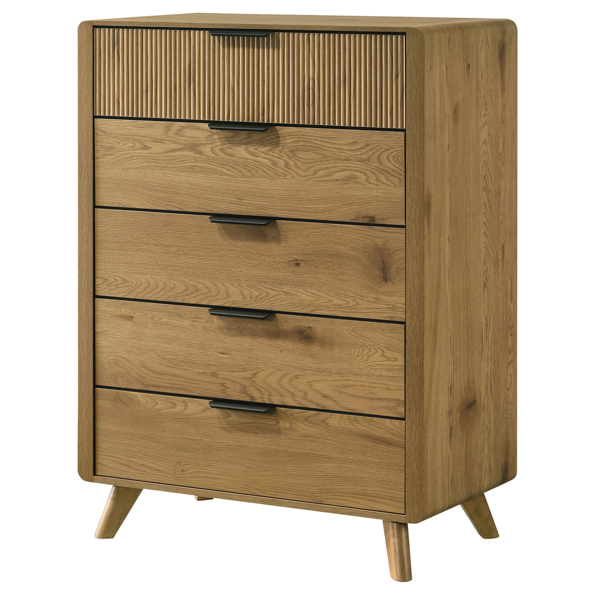 Bennett 5-drawer Bedroom Chest Light Oak