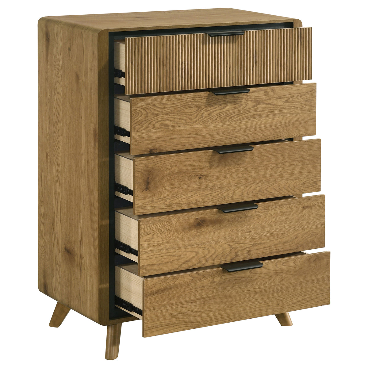 Bennett 5-drawer Bedroom Chest Light Oak