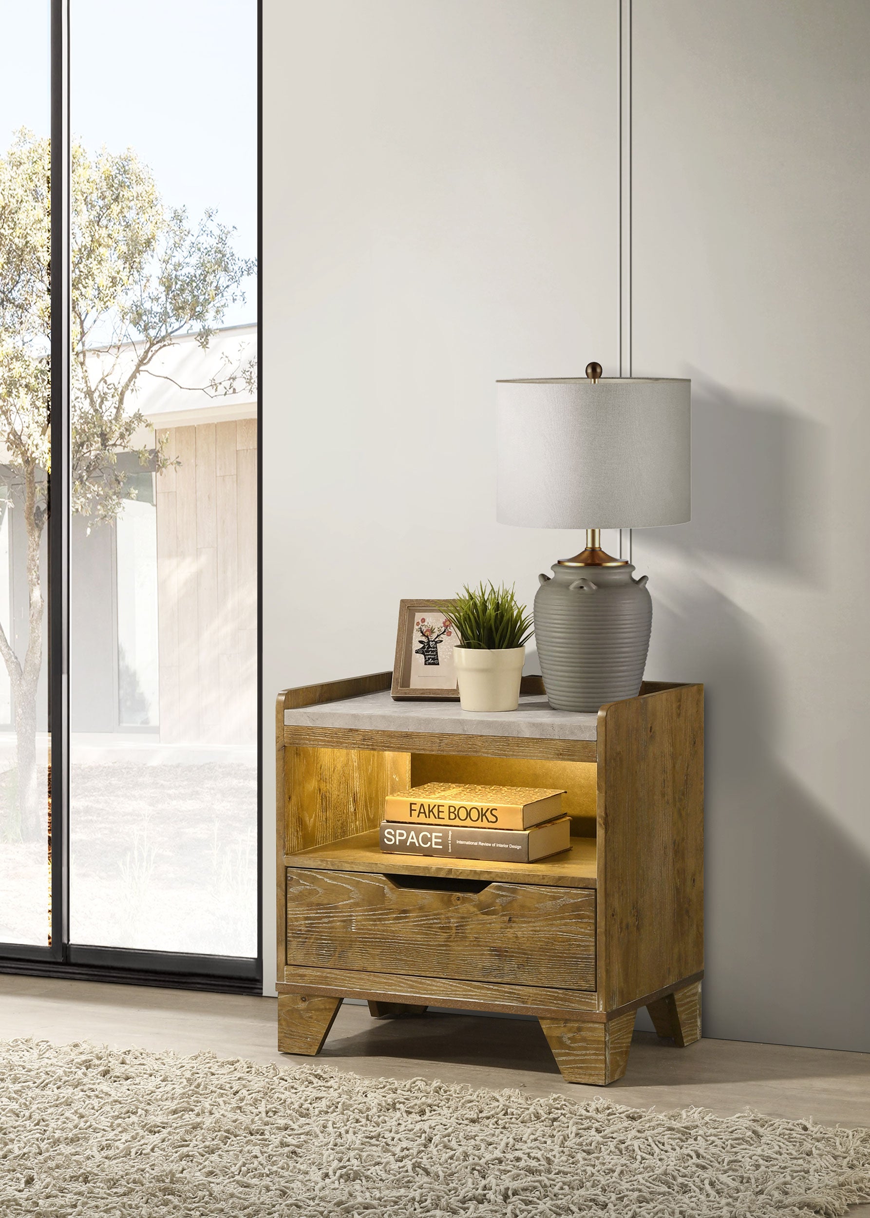 Henderson LED Nightstand