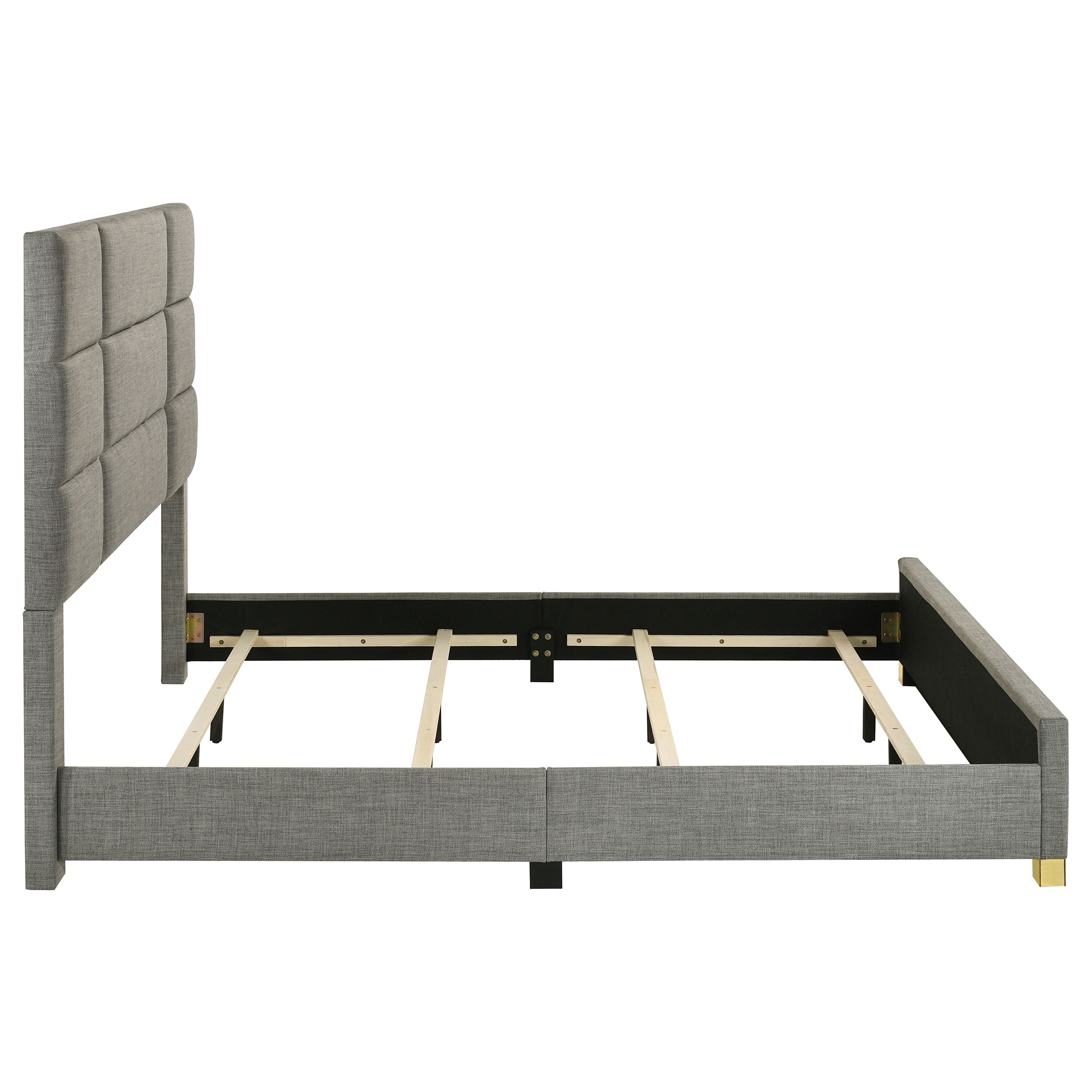 Ines Upholstered Panel Bed
