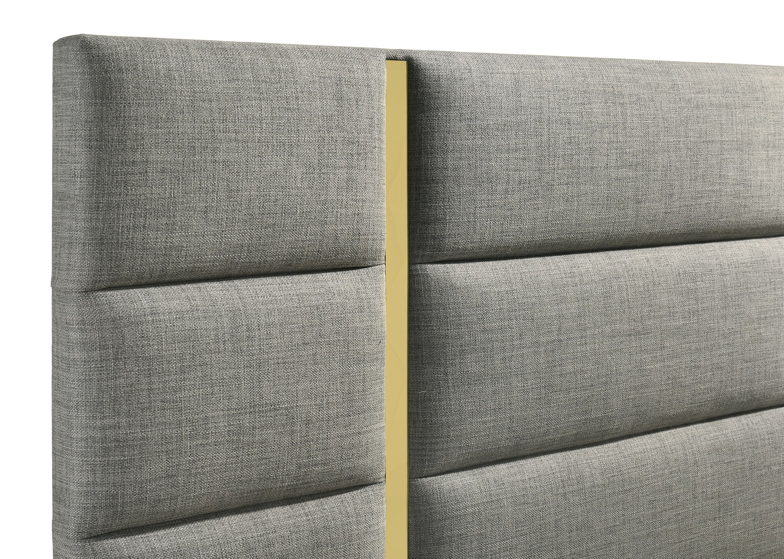 Ines Upholstered Panel Bed