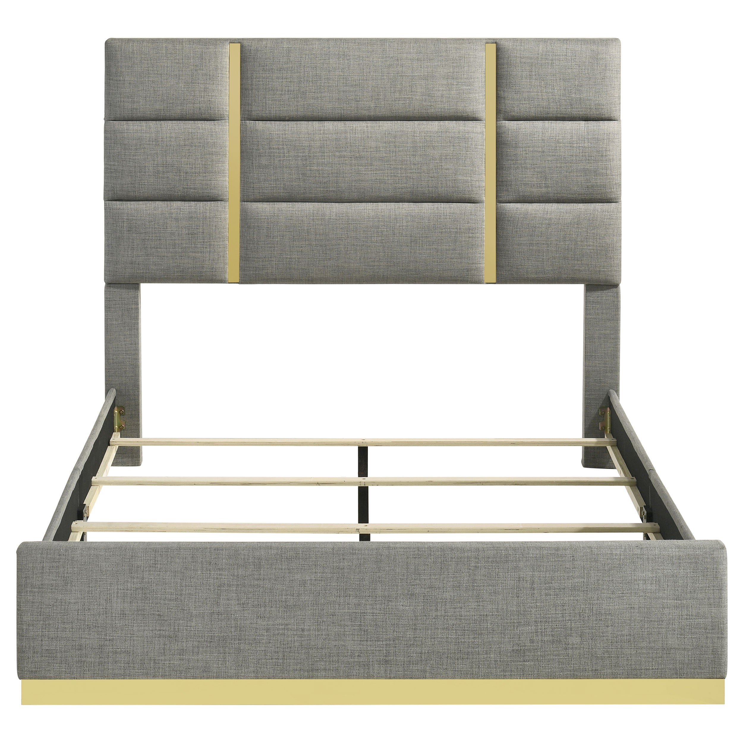 Ines Upholstered Panel Bed