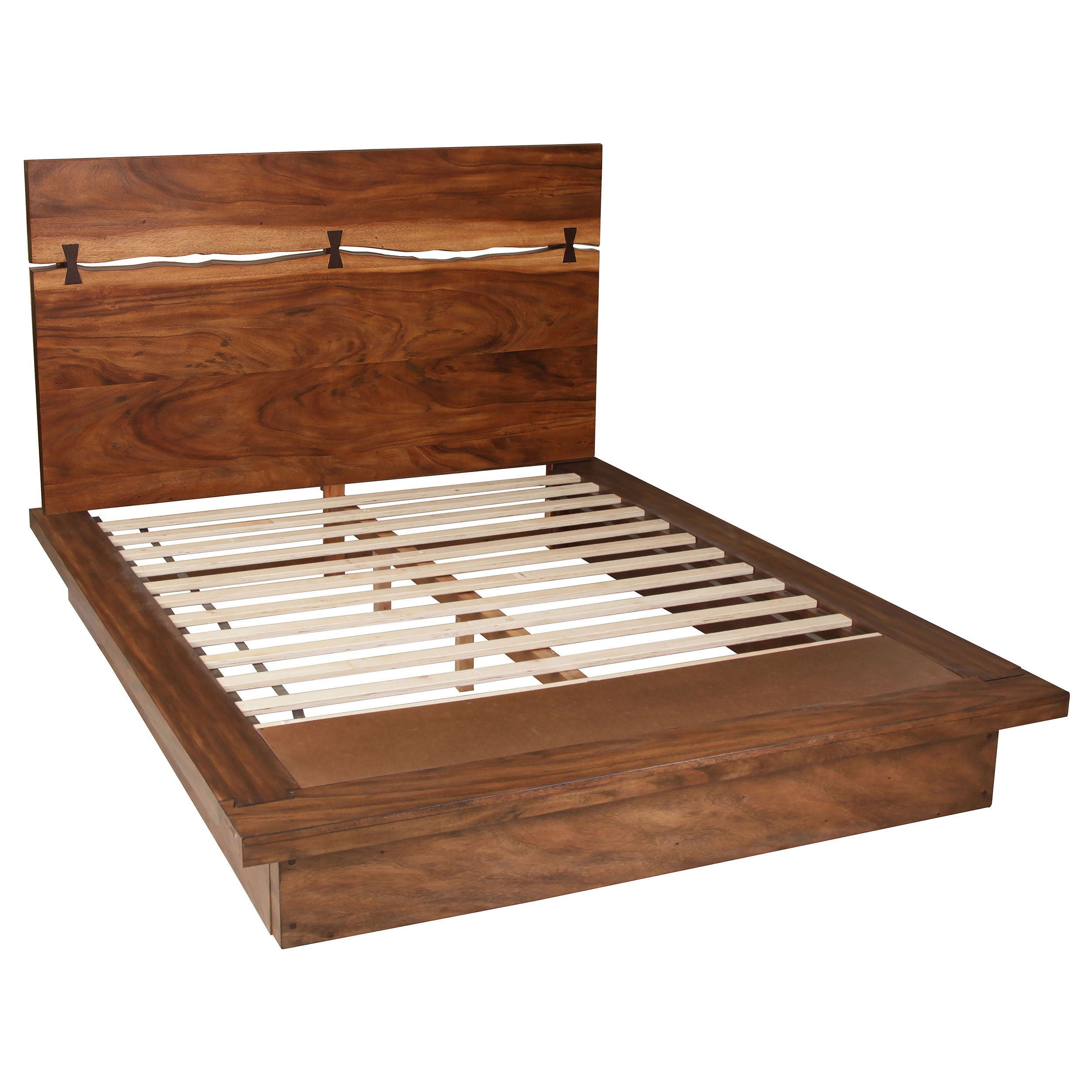 Winslow Wood Panel Bed