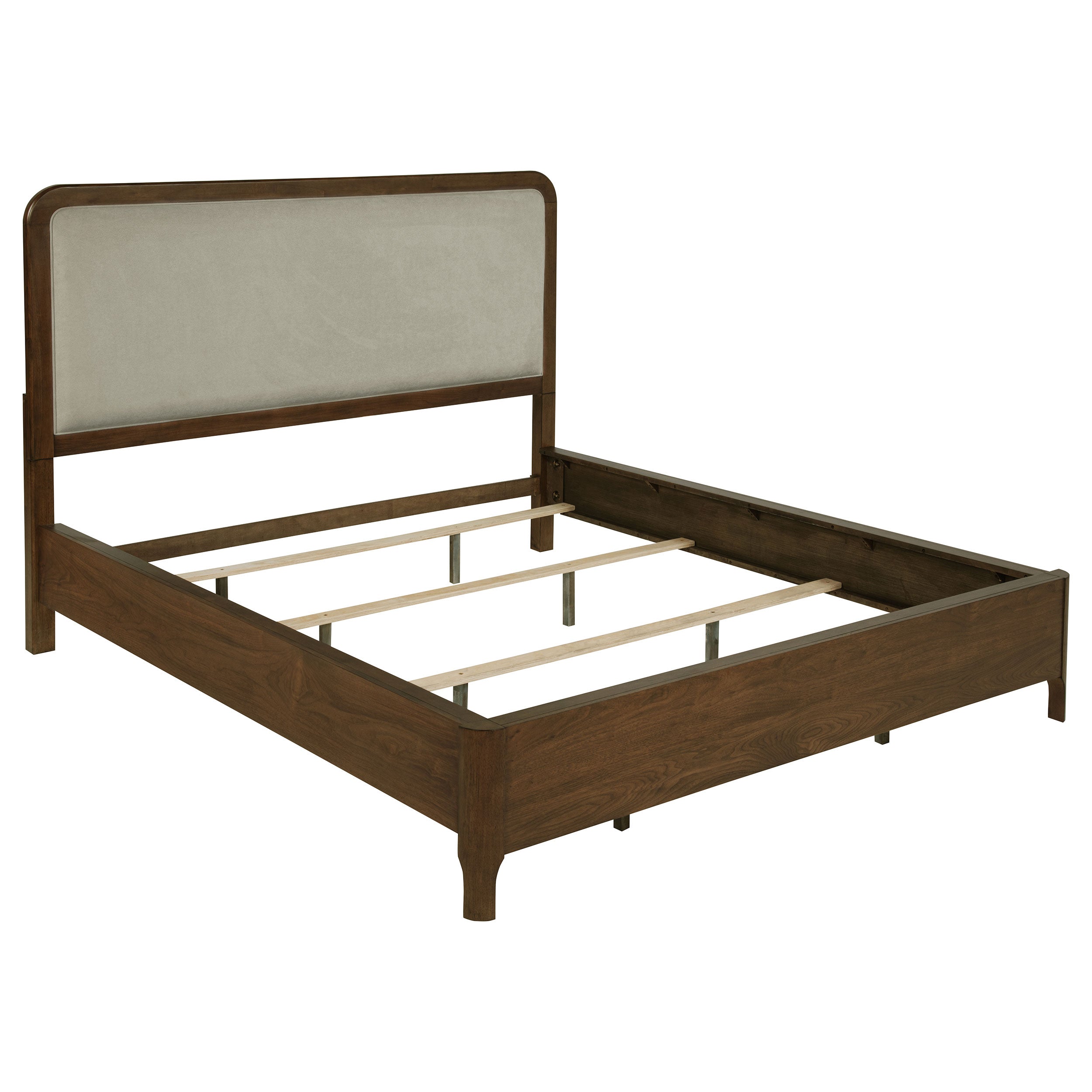 Maderia Wood Panel Bed