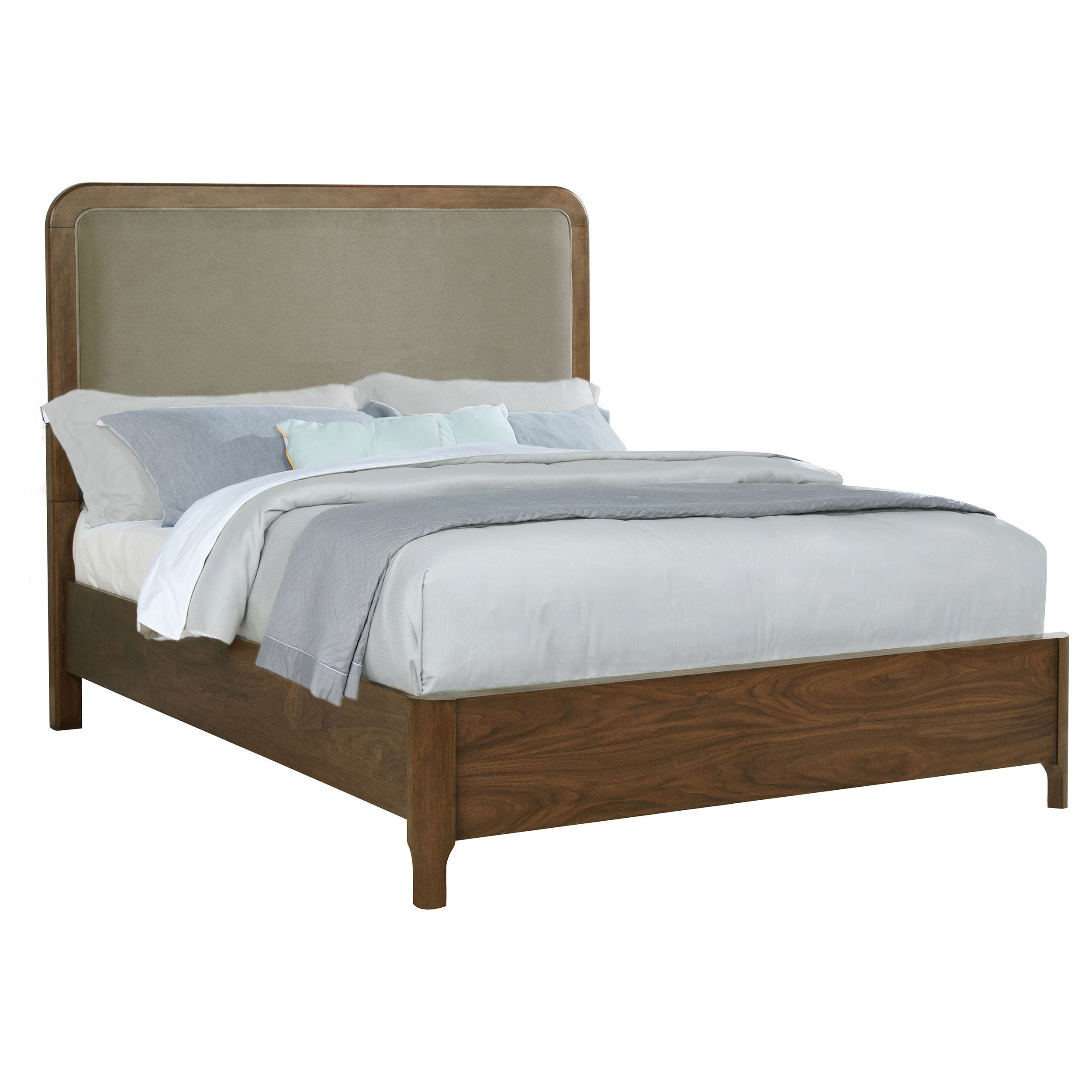 Maderia Wood Panel Bed