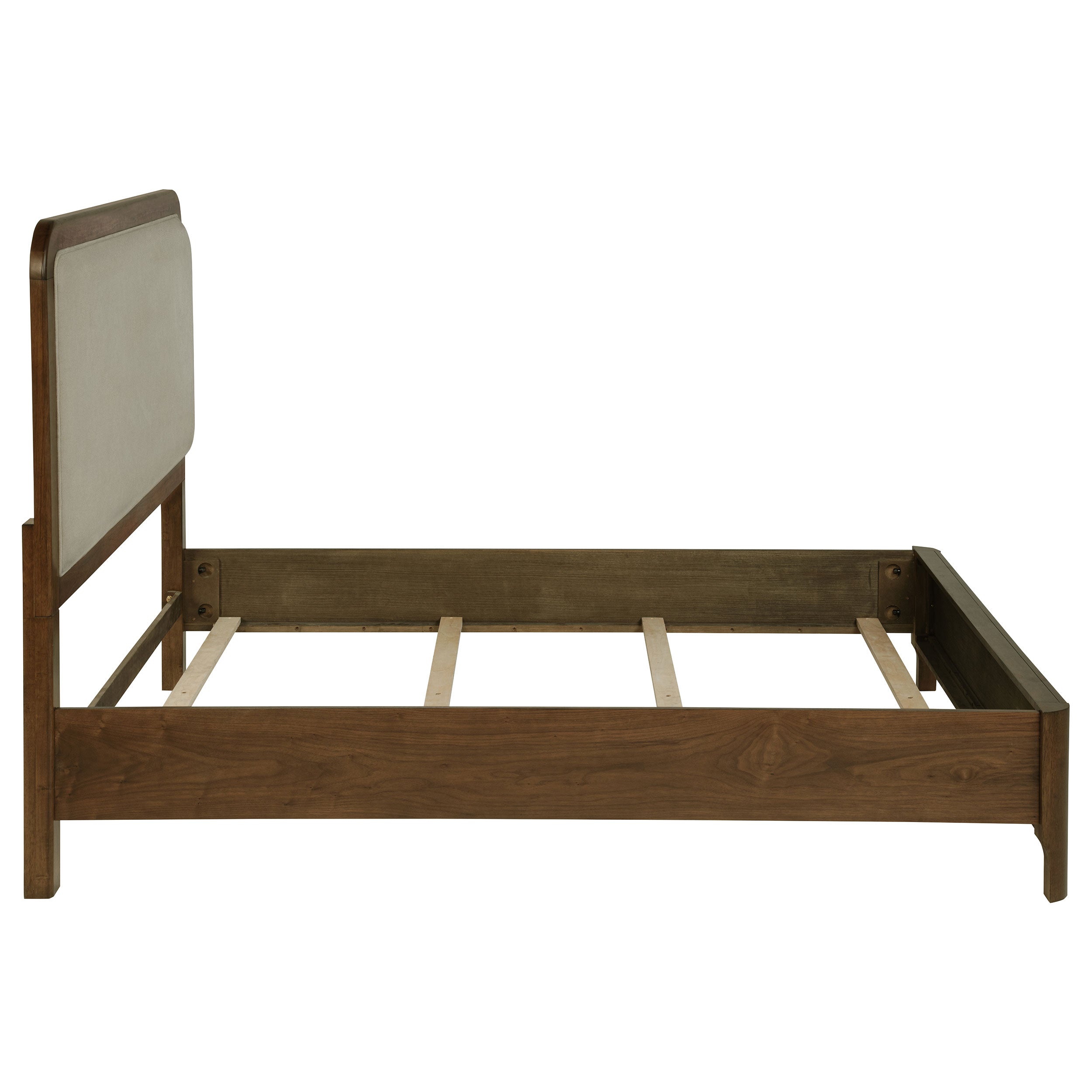 Maderia Wood Panel Bed
