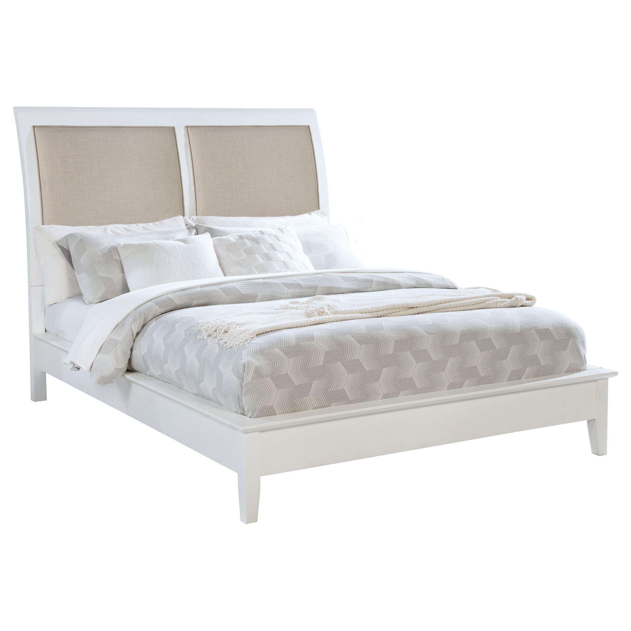 Bexhill Wood Panel Bed
