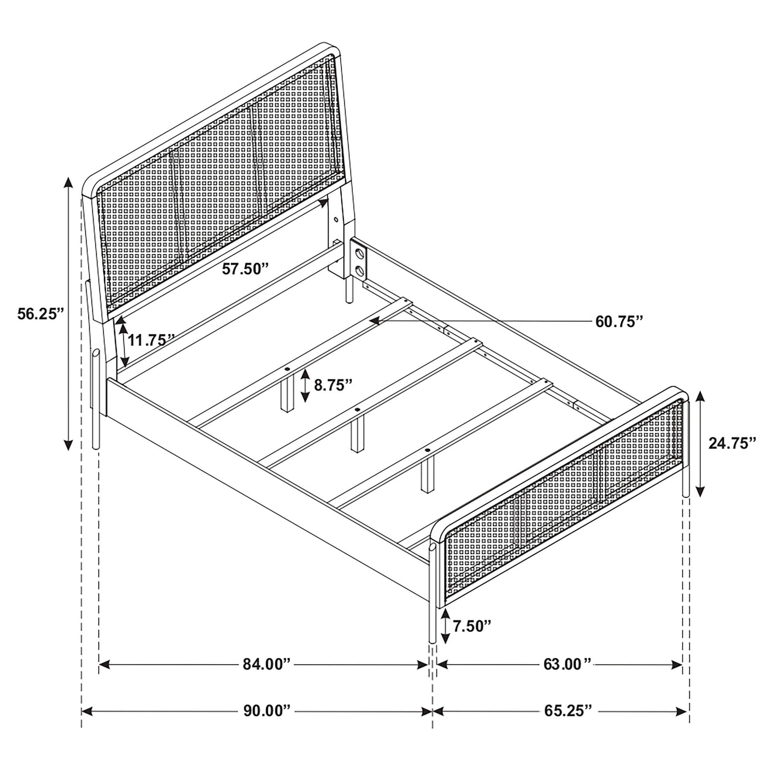 Arini Bedroom Set (Cane Bed)