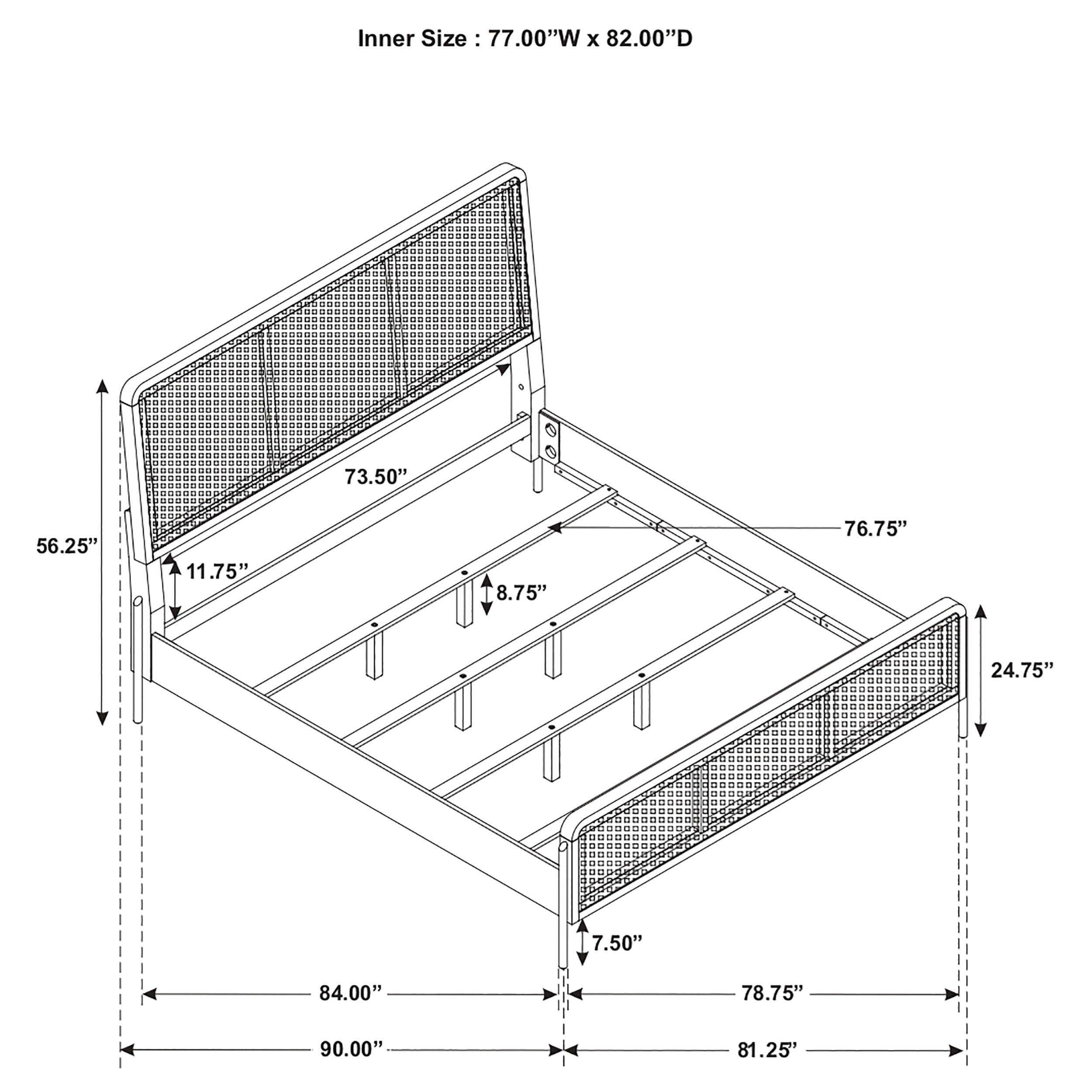Arini Bedroom Set (Cane Bed)