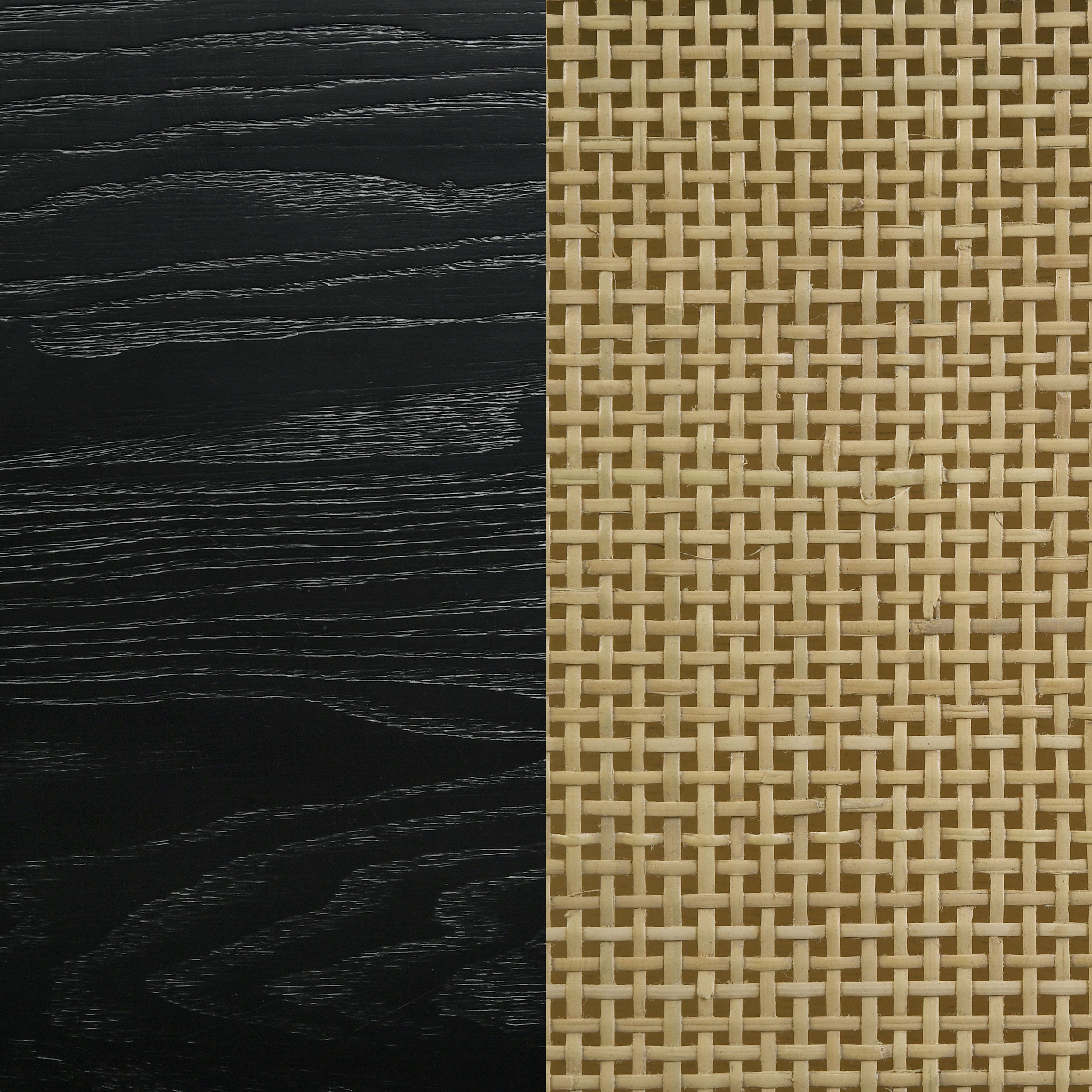Arini Rattan Panel Bed
