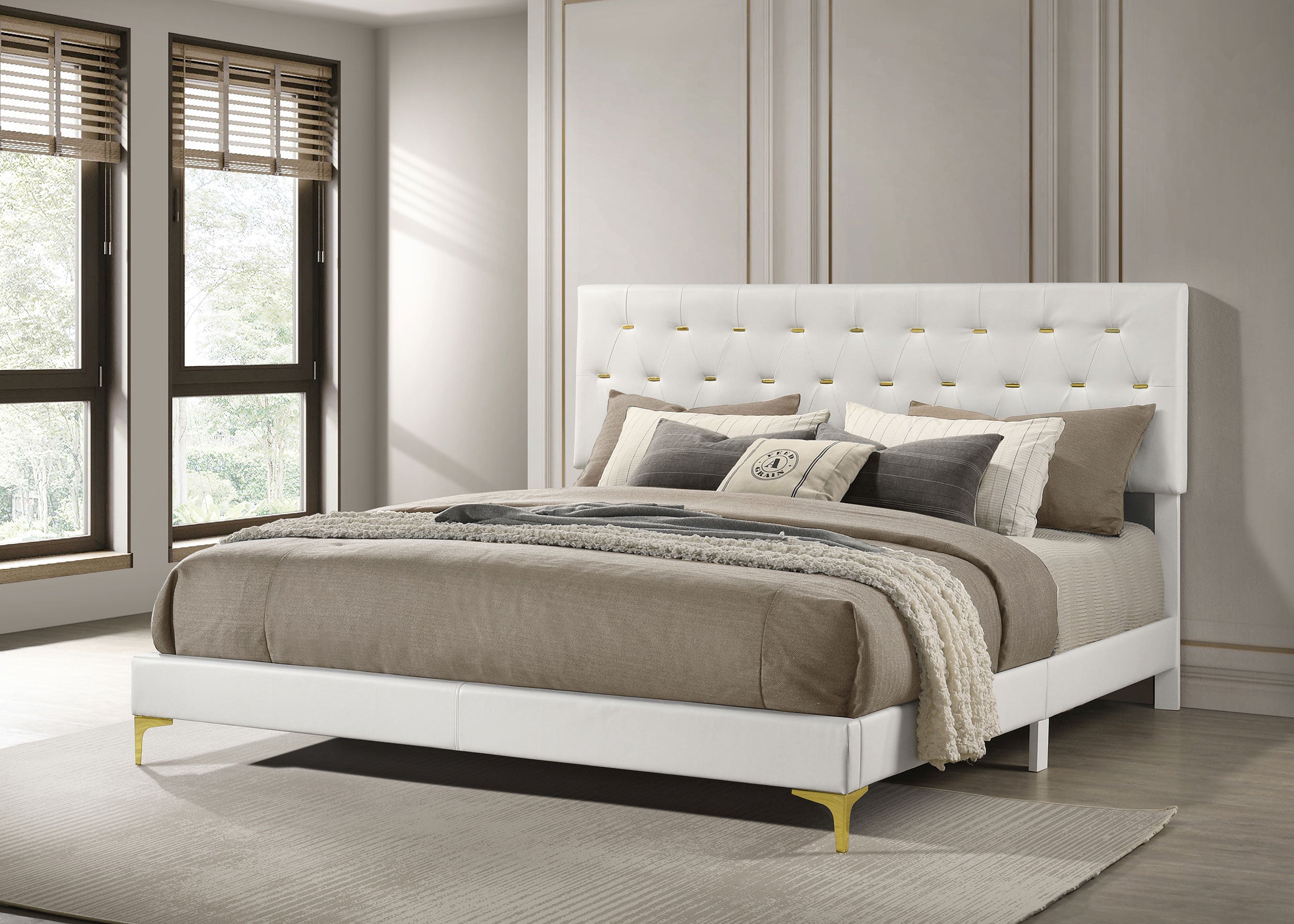 Kendall Upholstered Panel Bed