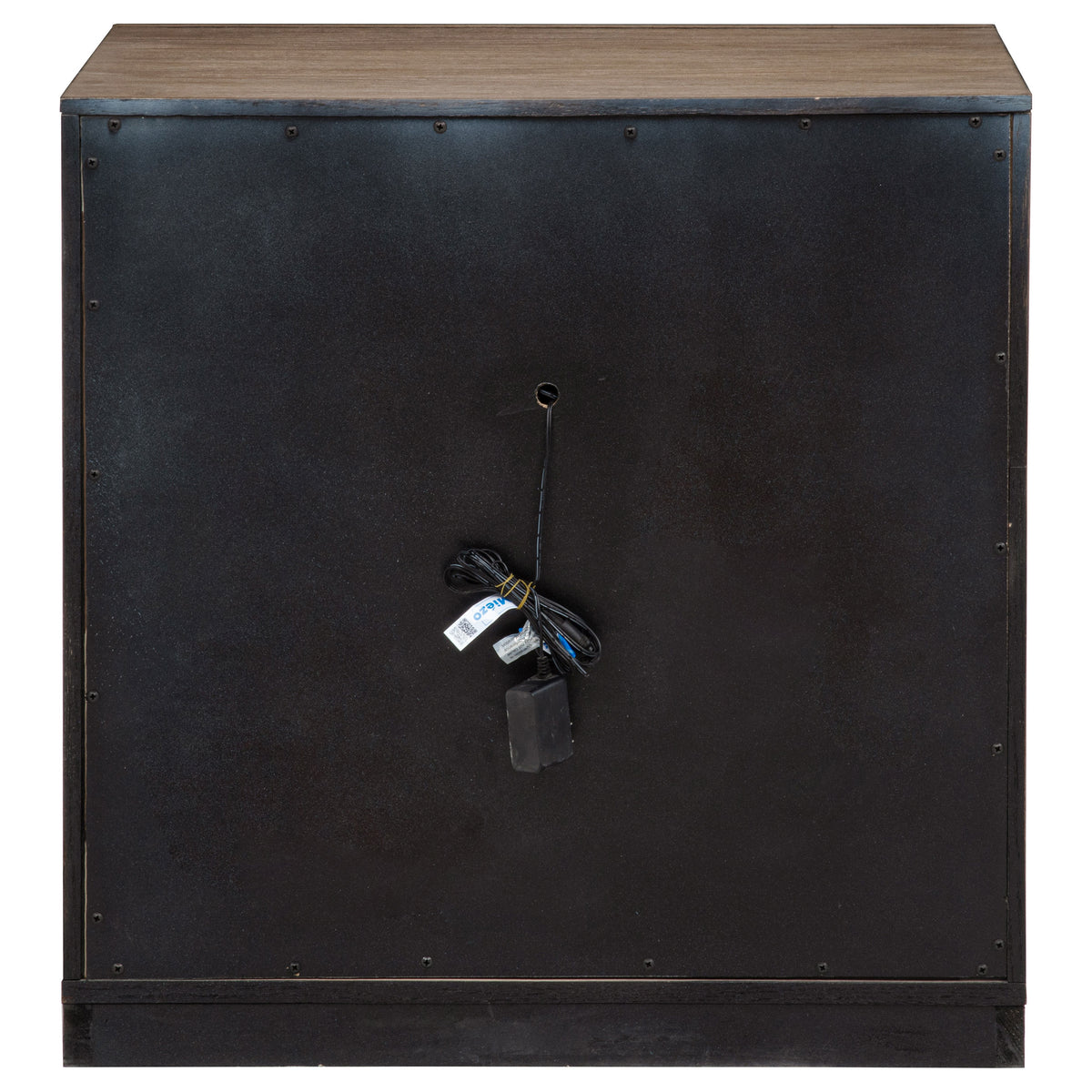 Kenora 1-drawer LED Nightstand Barley Brown
