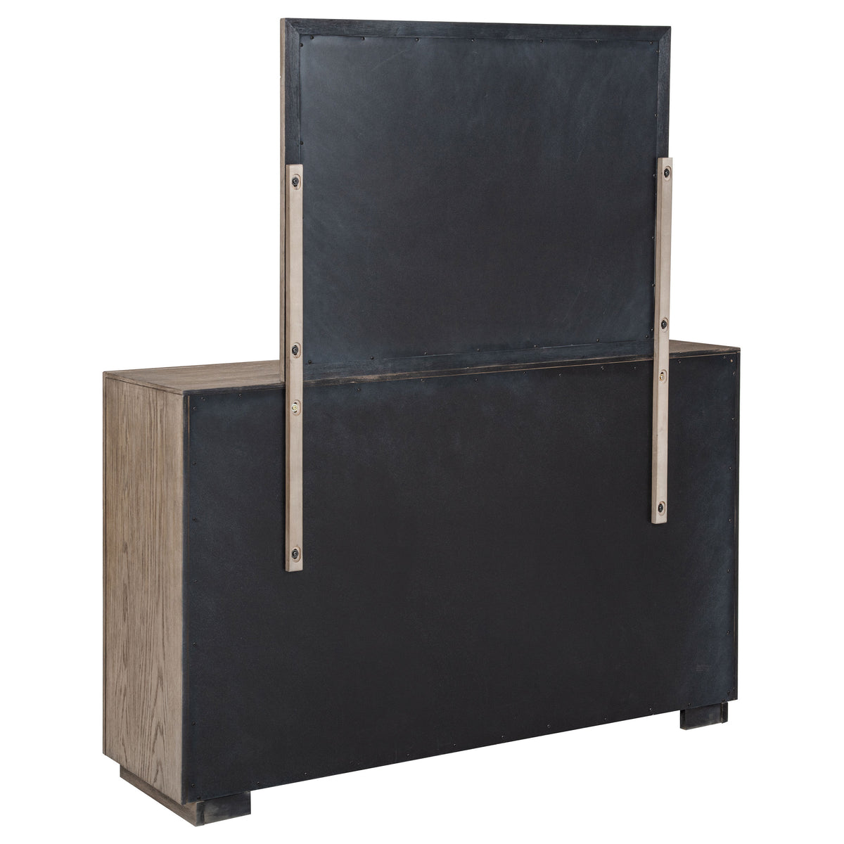 Kenora 6-drawer Dresser with Mirror Barley Brown