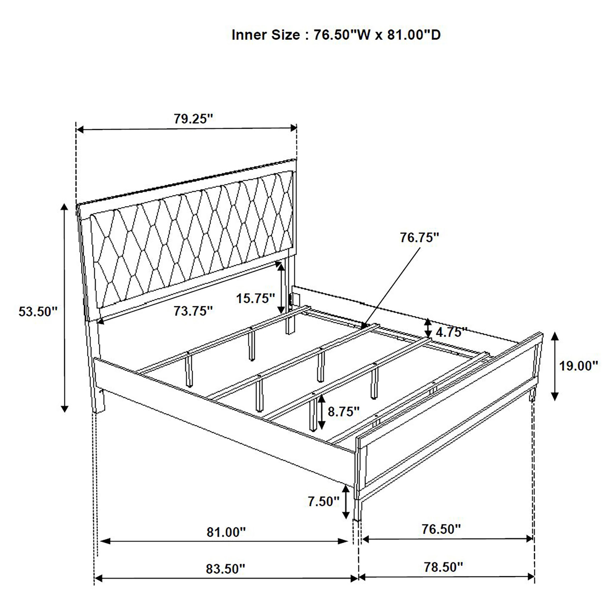Sonora Wood Panel Bed
