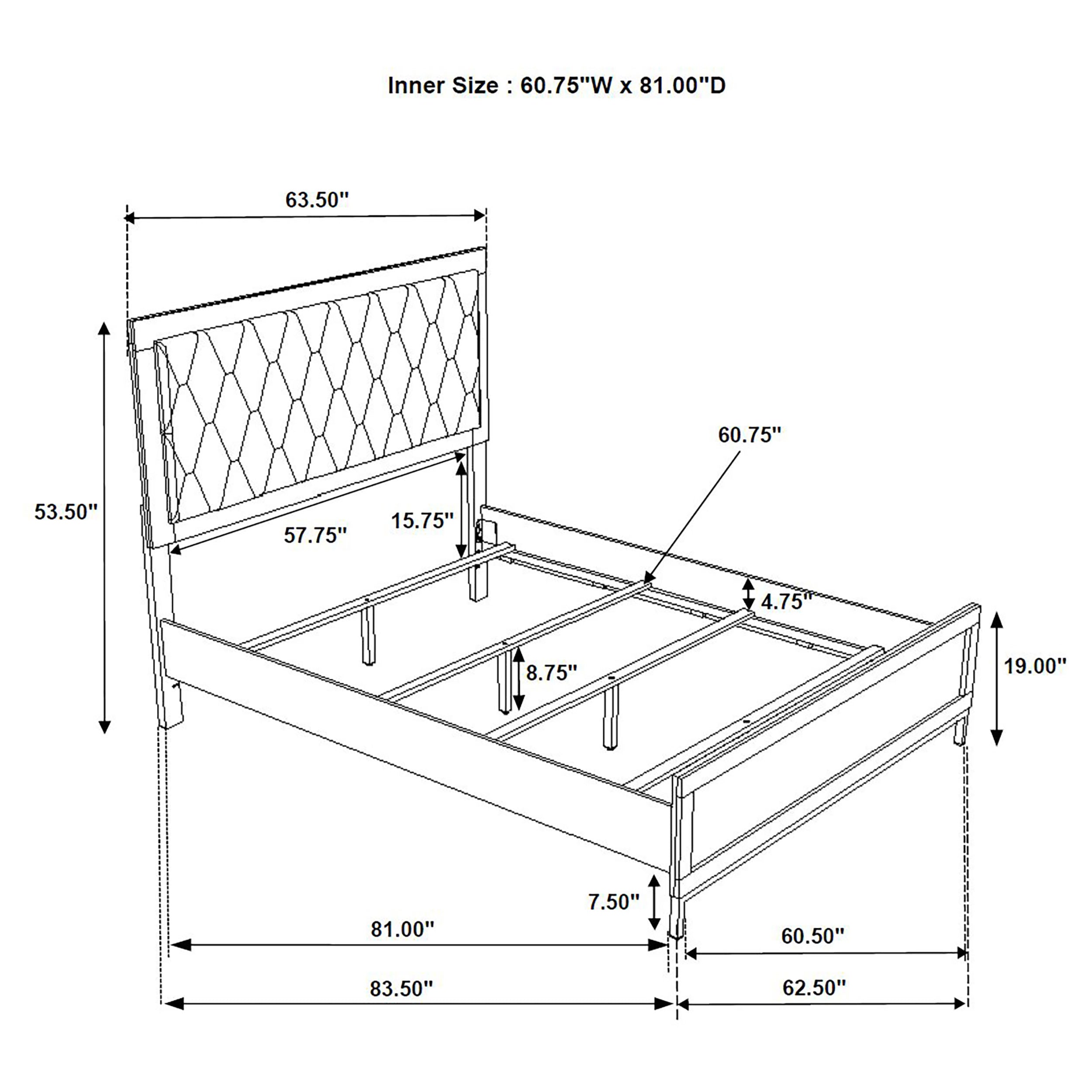 Sonora Wood Panel Bed