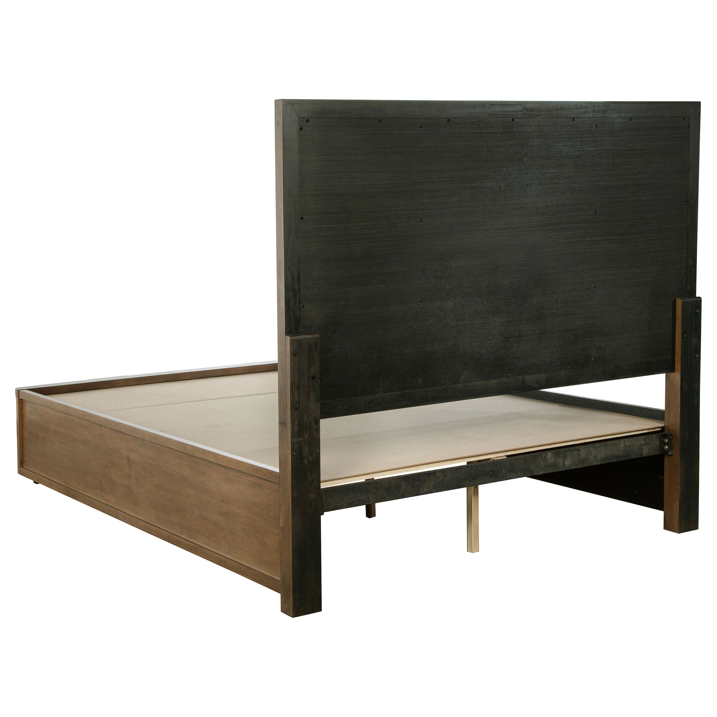Terrace Wood Panel Storage Bed