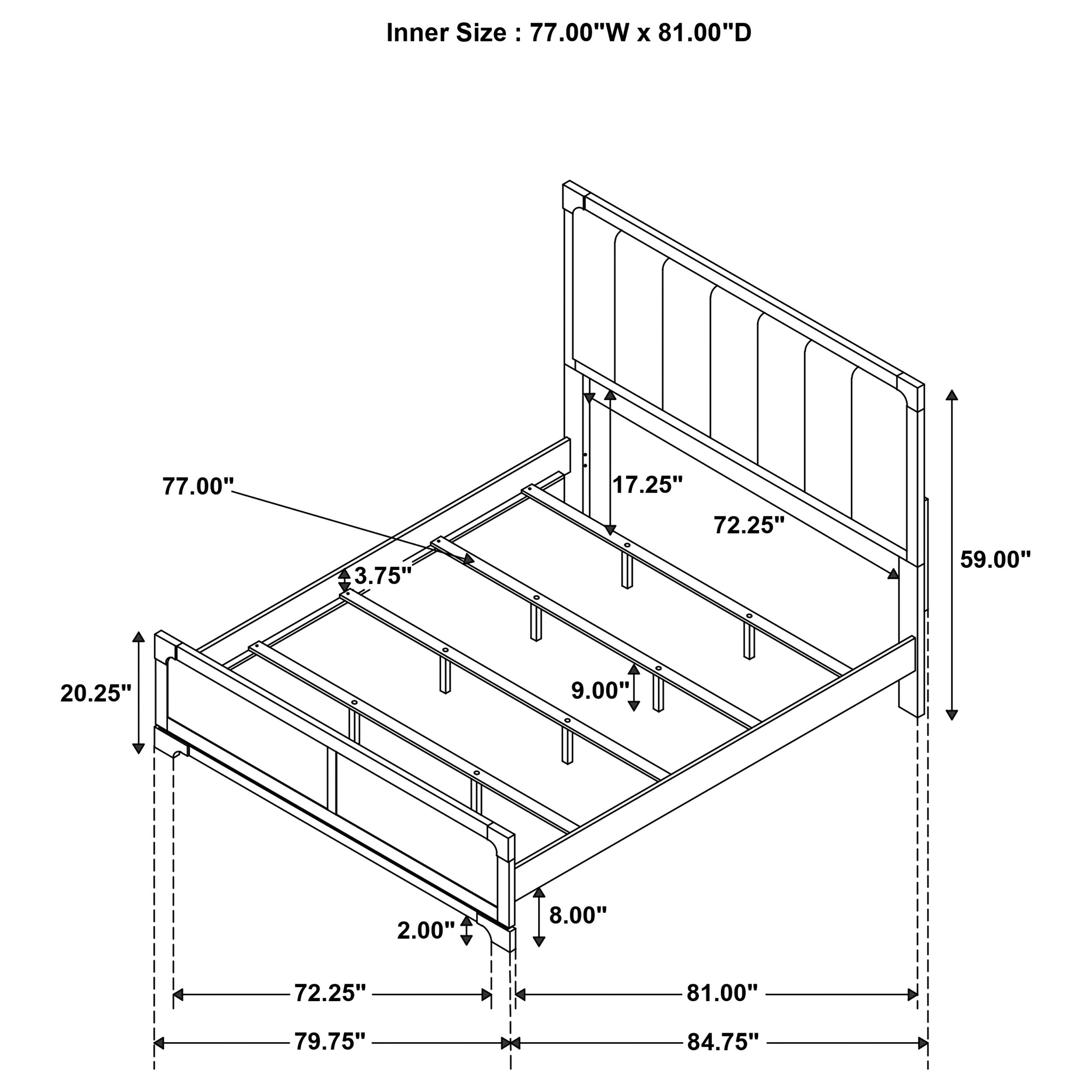 Gran Park Panel Bedroom Set