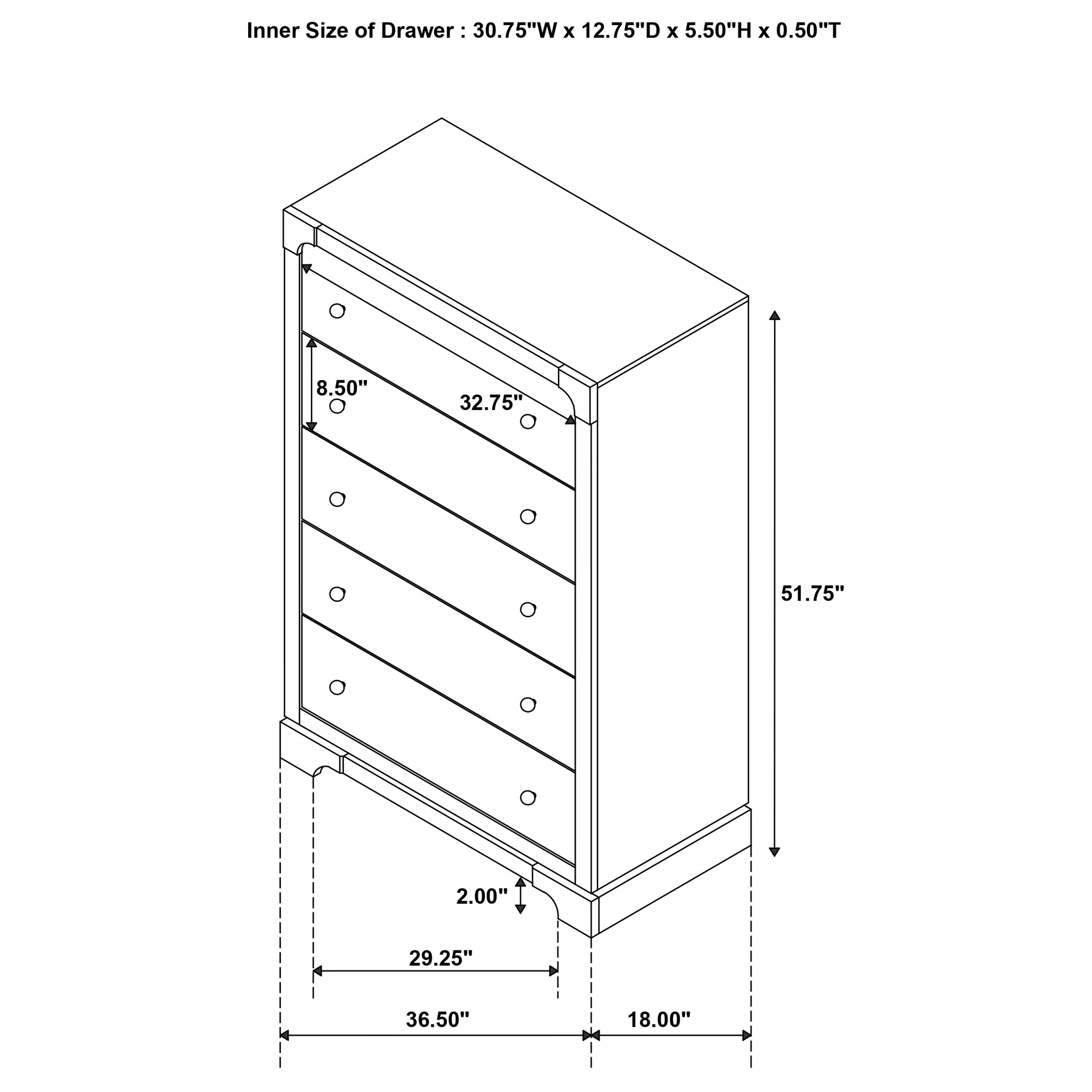 Gran Park Panel Bedroom Set