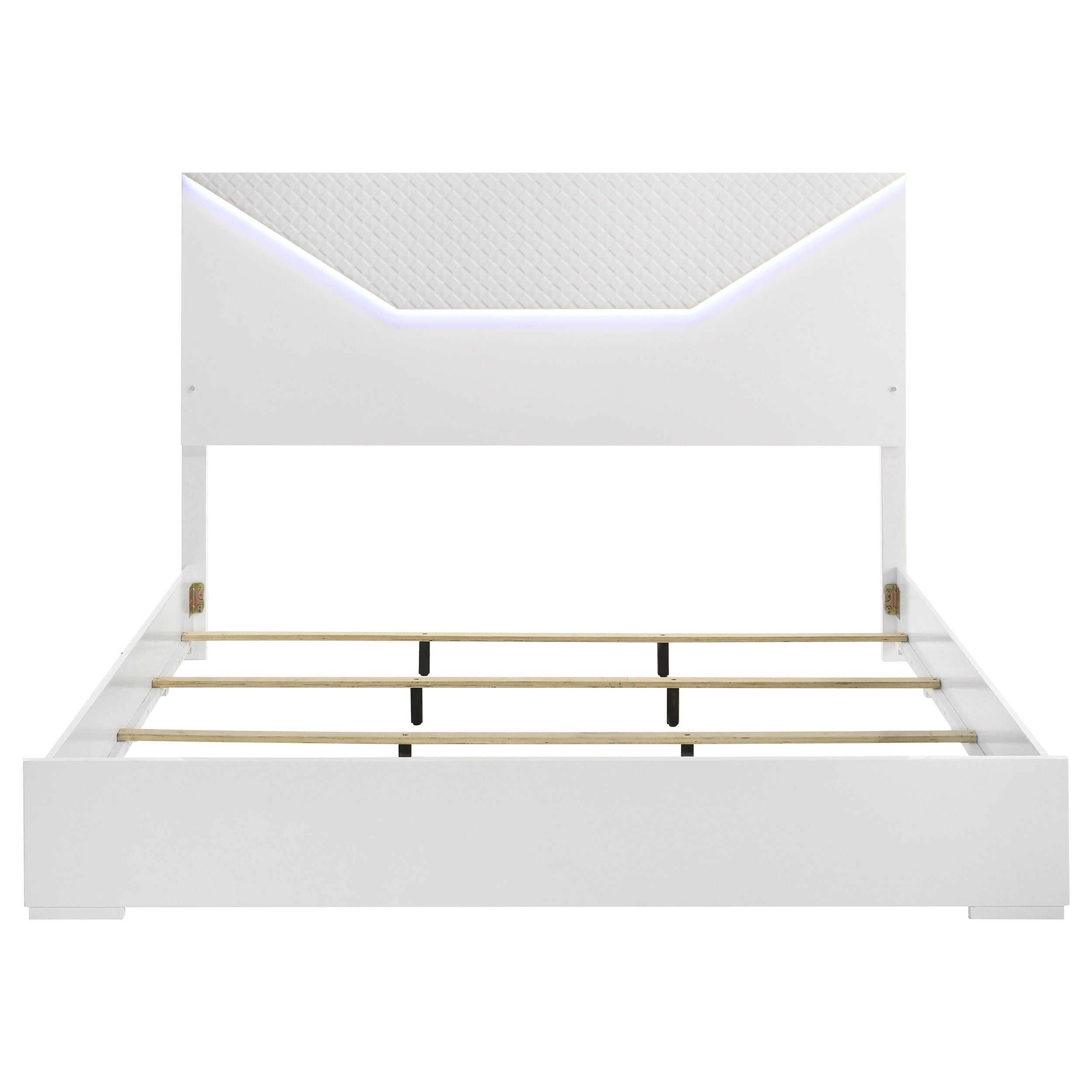 Ives Wood LED Panel Bed