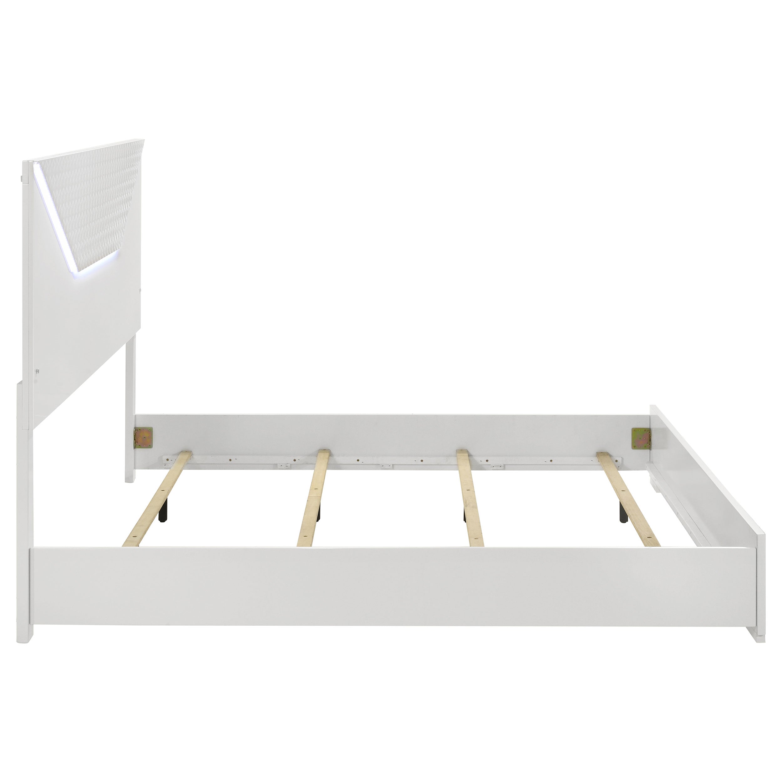 Ives Wood LED Panel Bed