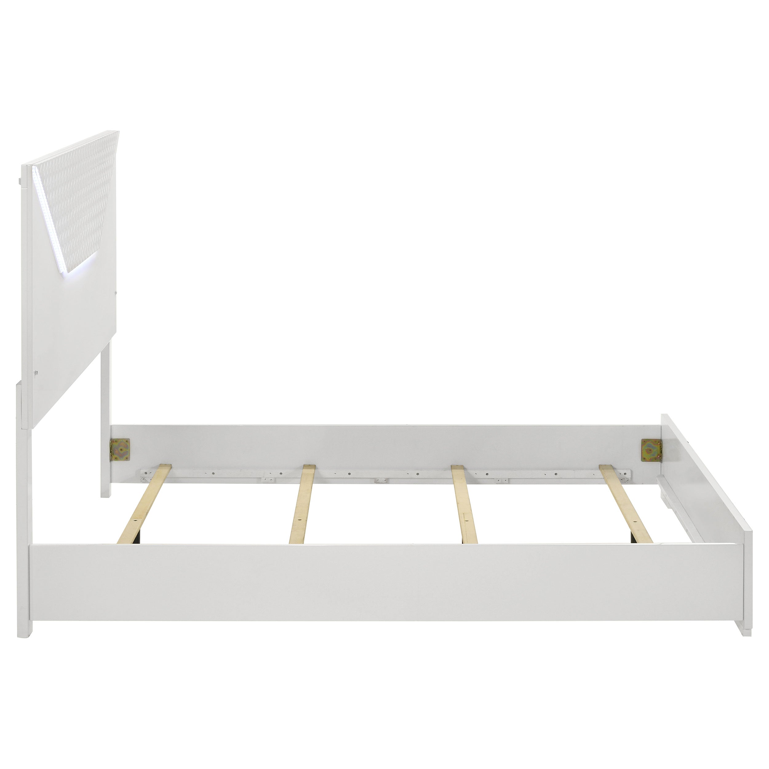 Ives Wood LED Panel Bed