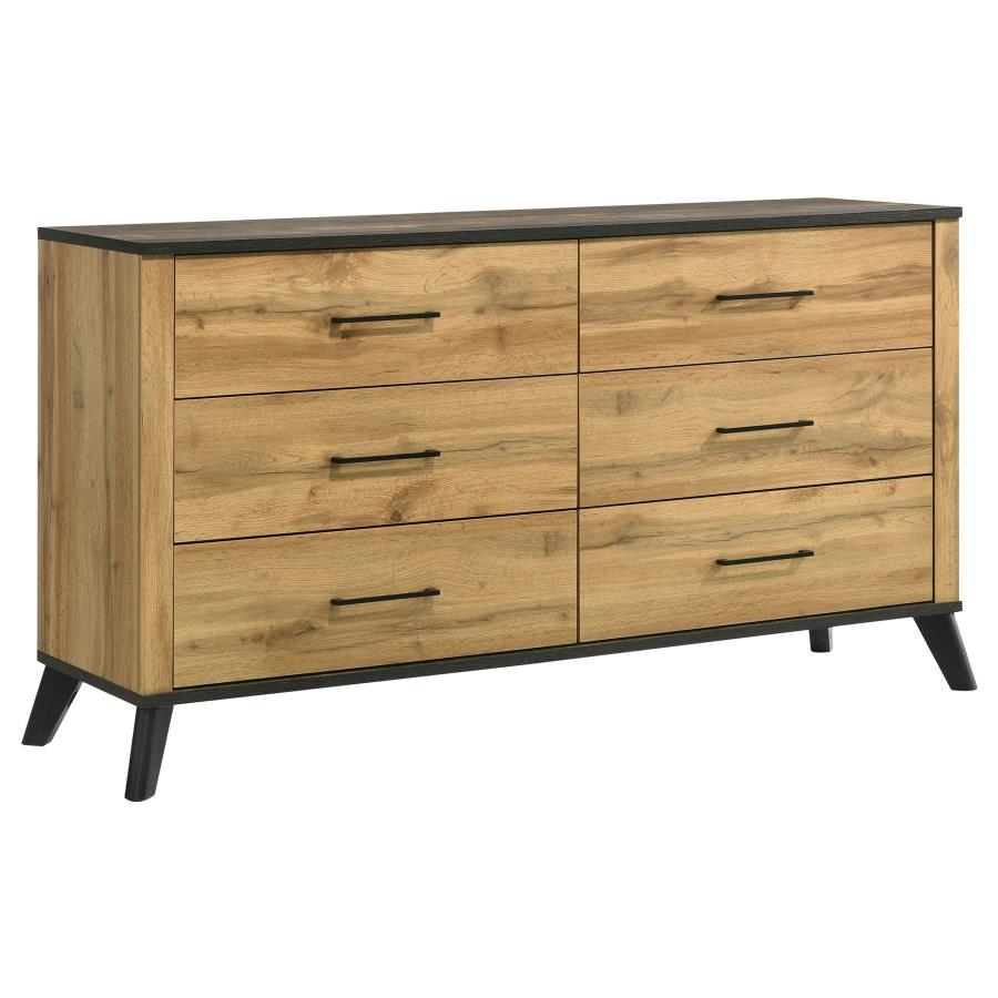 Kaywood 4-piece Full Bedroom Set In Natural Pine