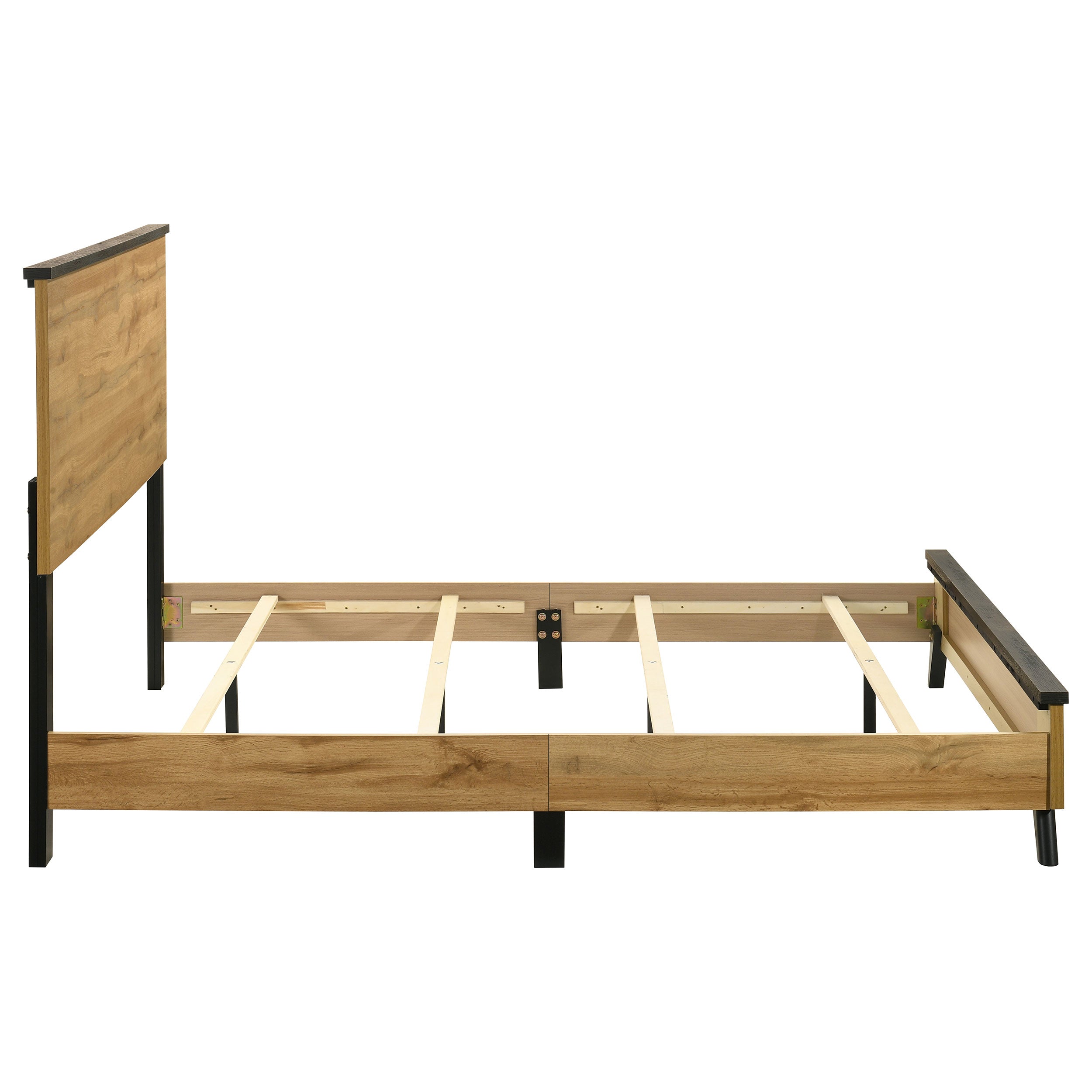 Kaywood Wood Panel Bed