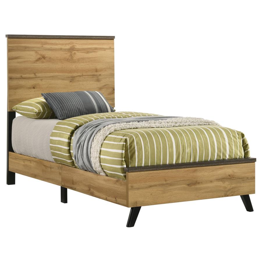 Kaywood 52-inch Twin Panel Bed In Natural Pine