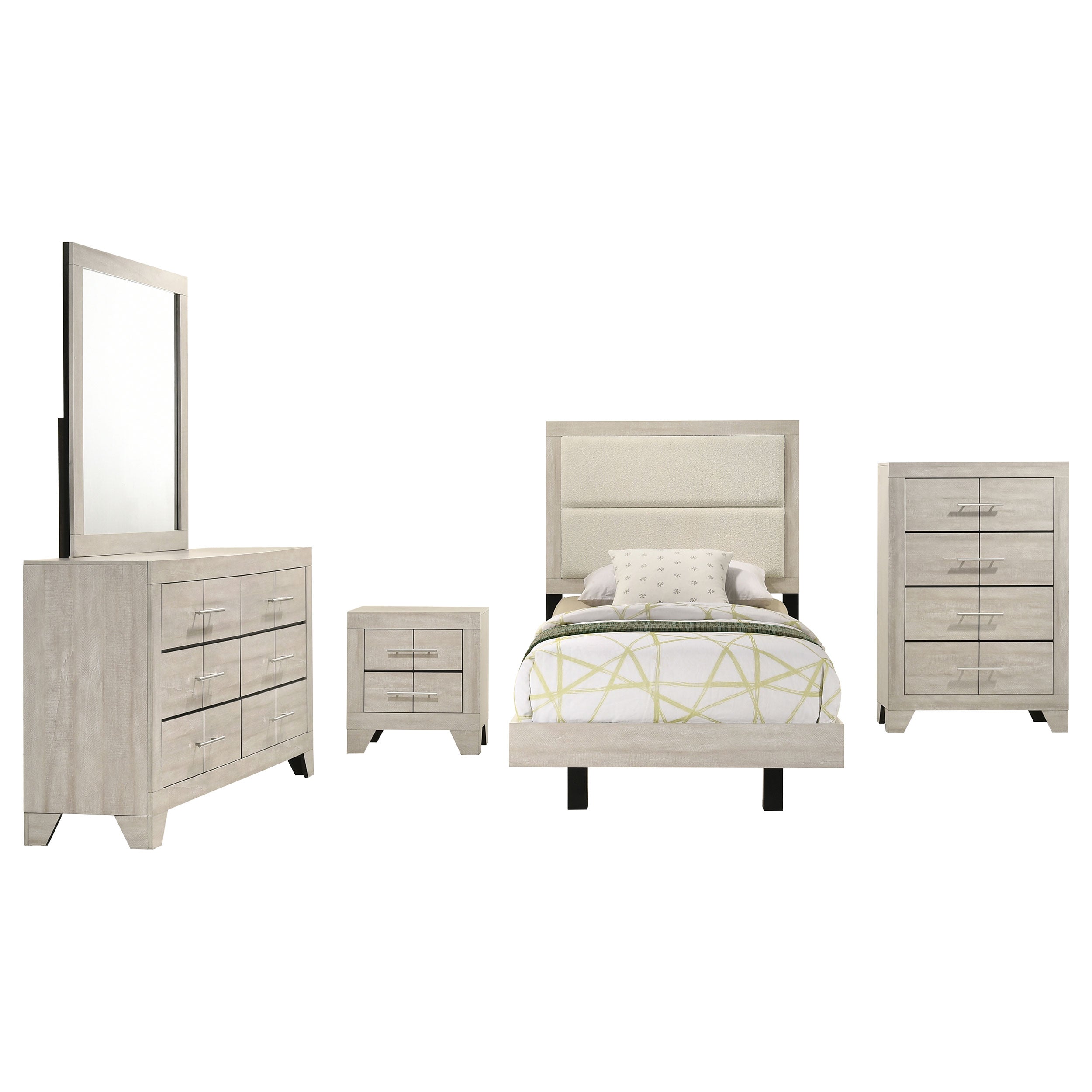 Trenton Bedroom Set - Twin 5-Piece