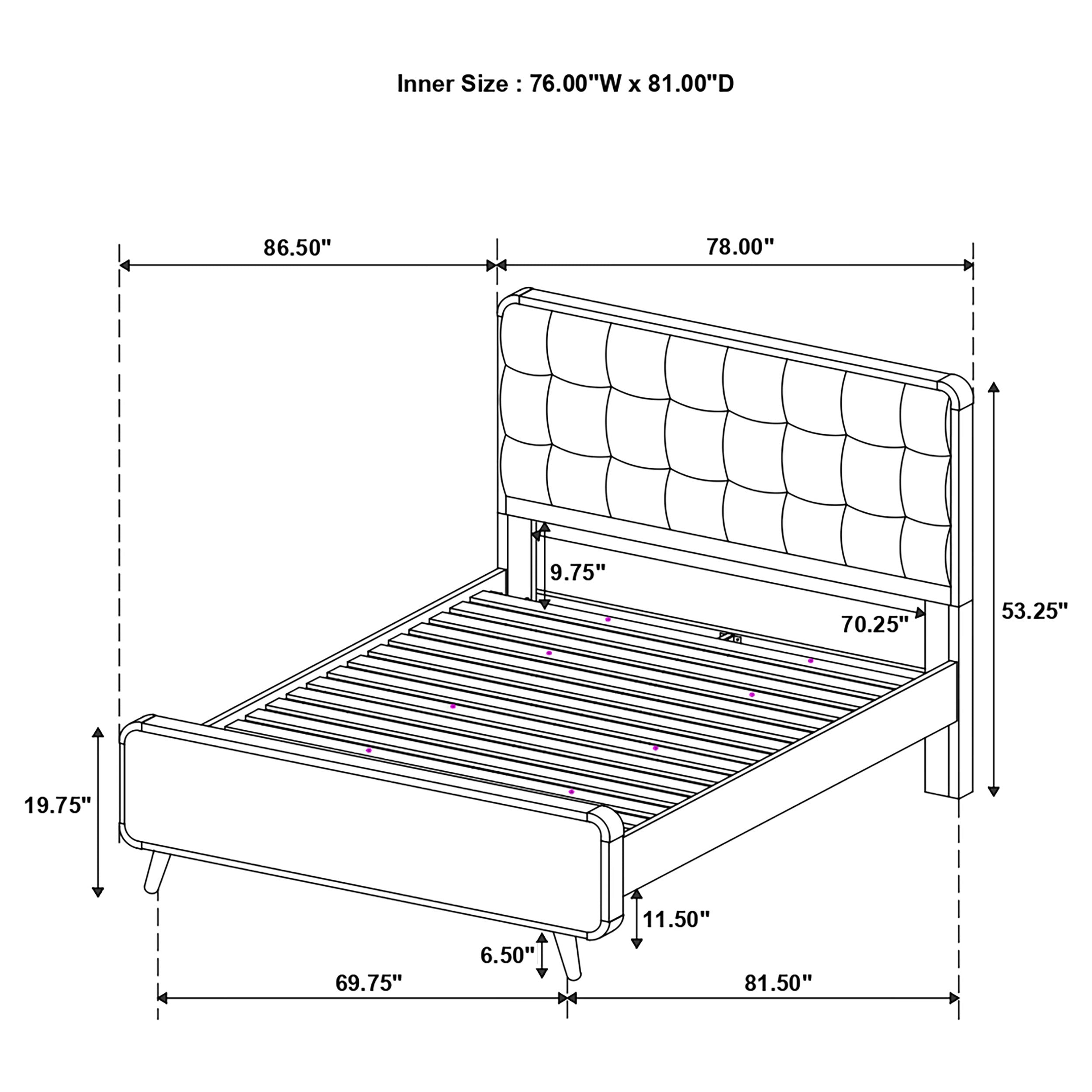 Robyn Platform Bed