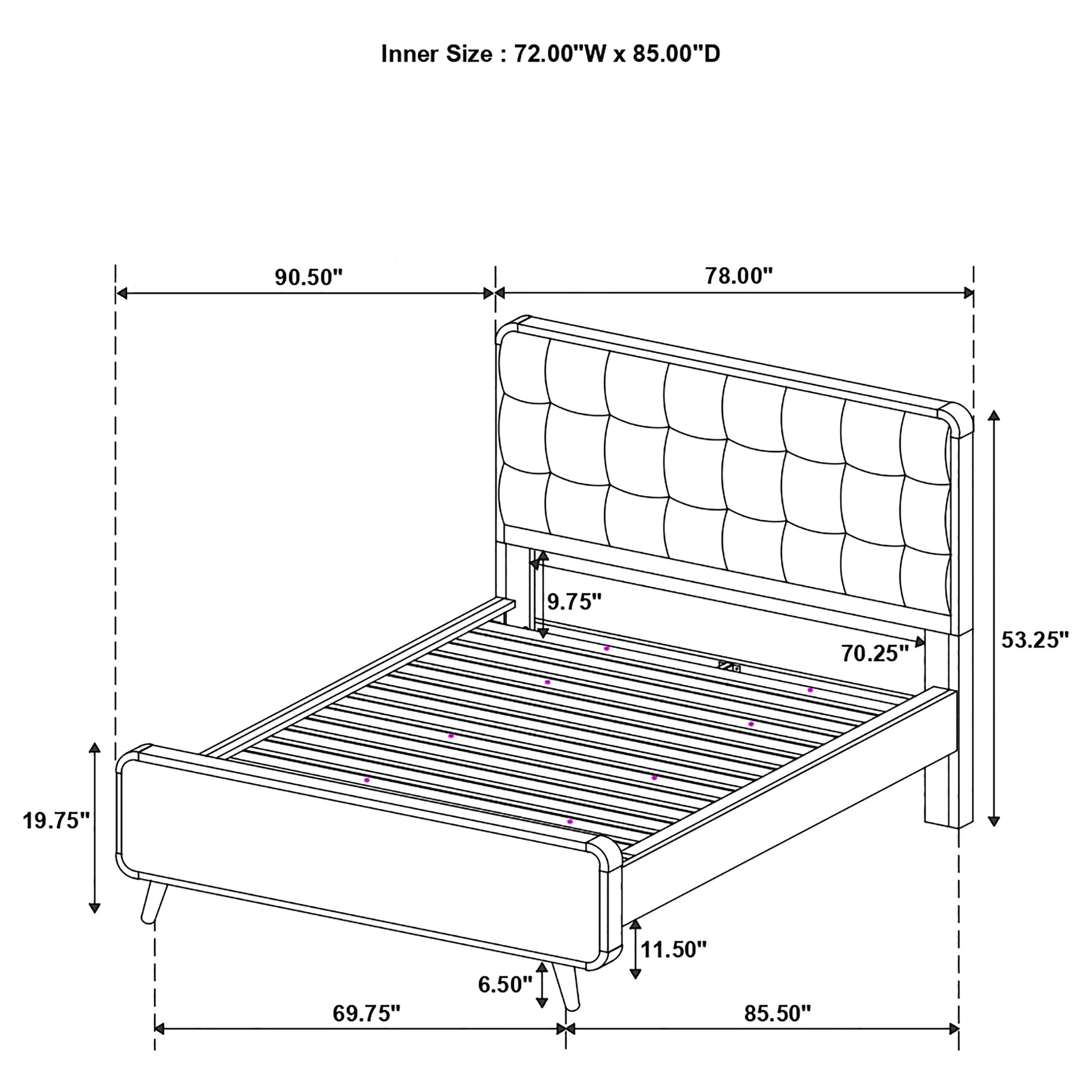 Robyn Platform Bed
