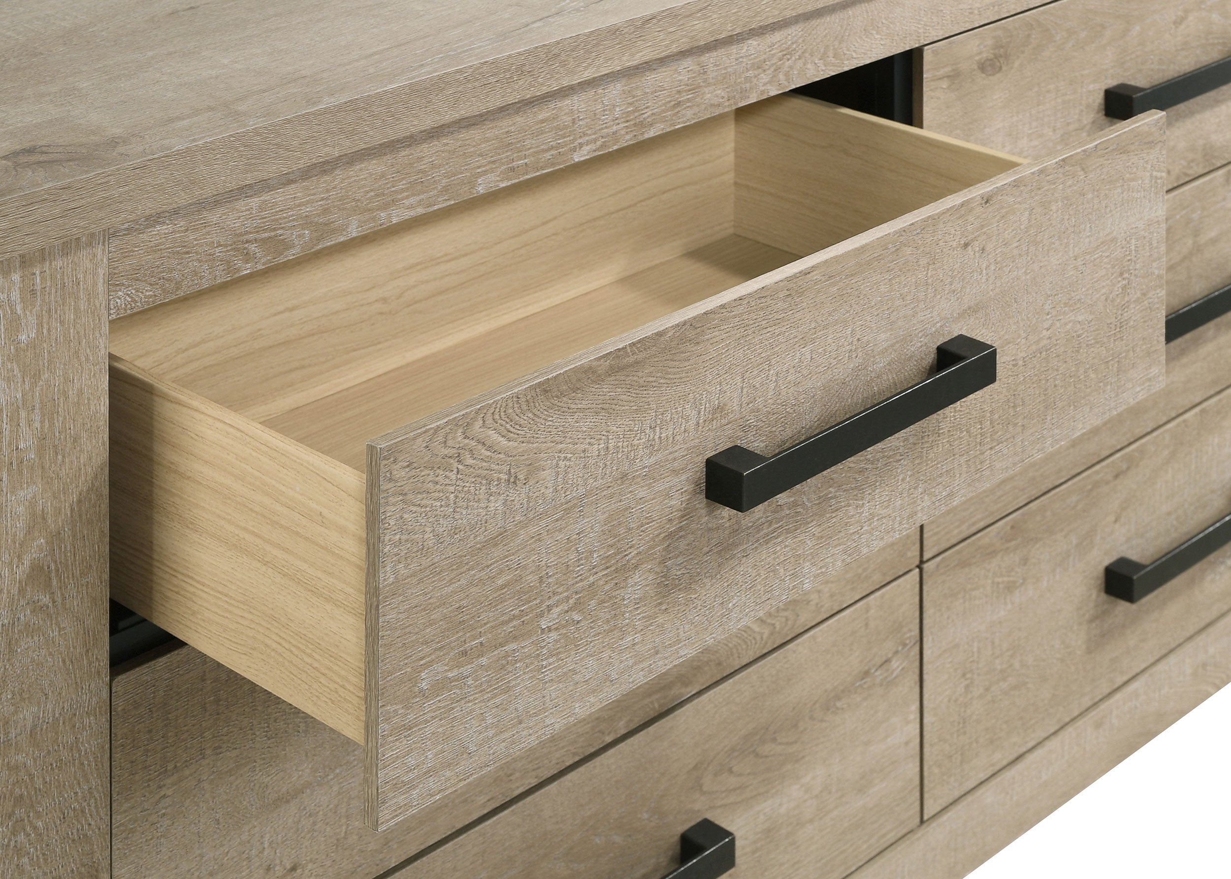 Oakglen Dresser and Mirror