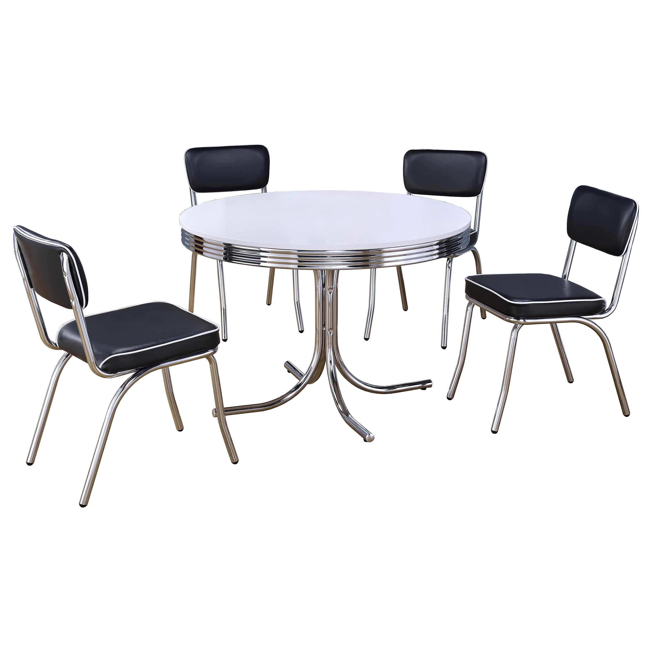 Retro Round Dining Set