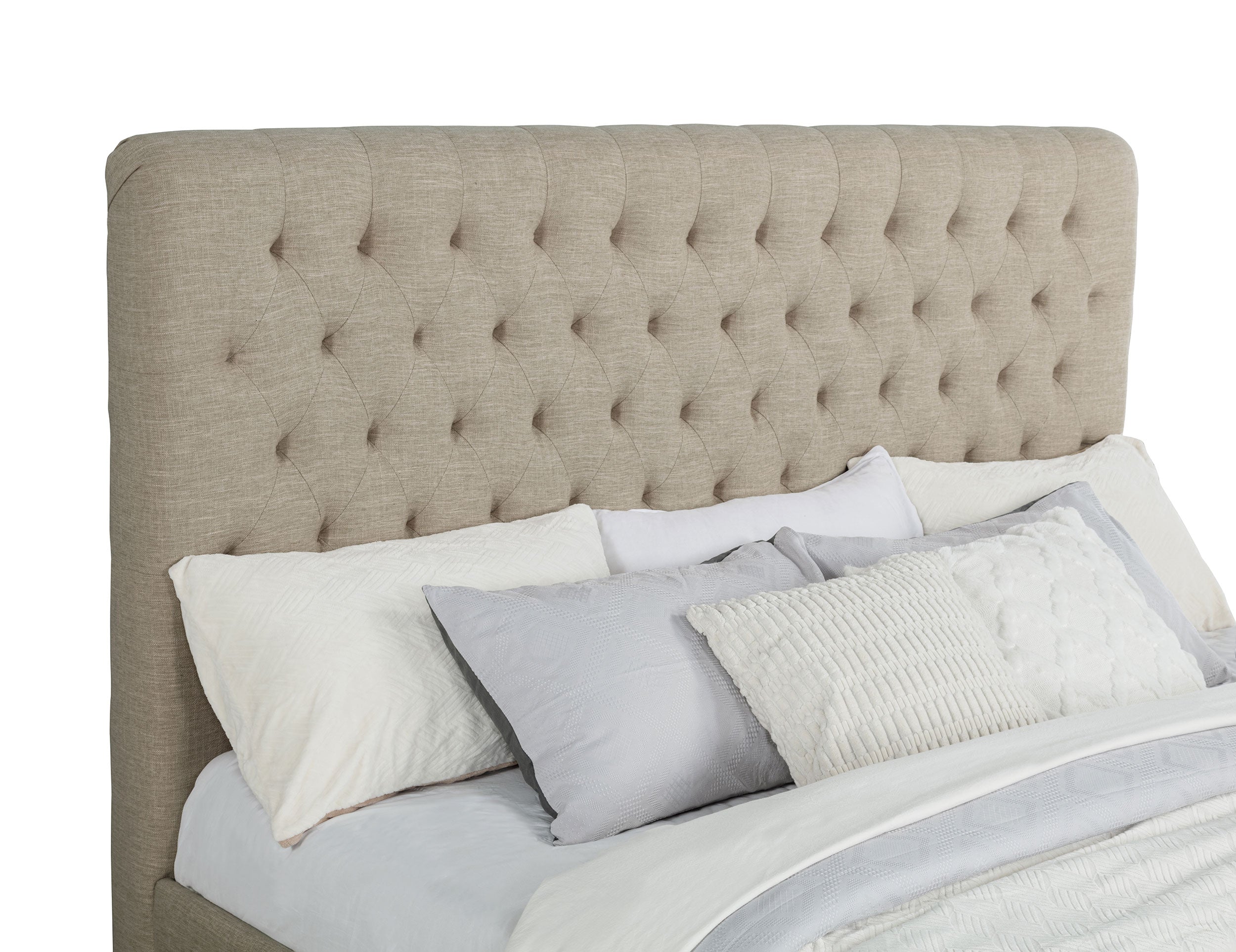 Chloe Upholstered Panel Bed