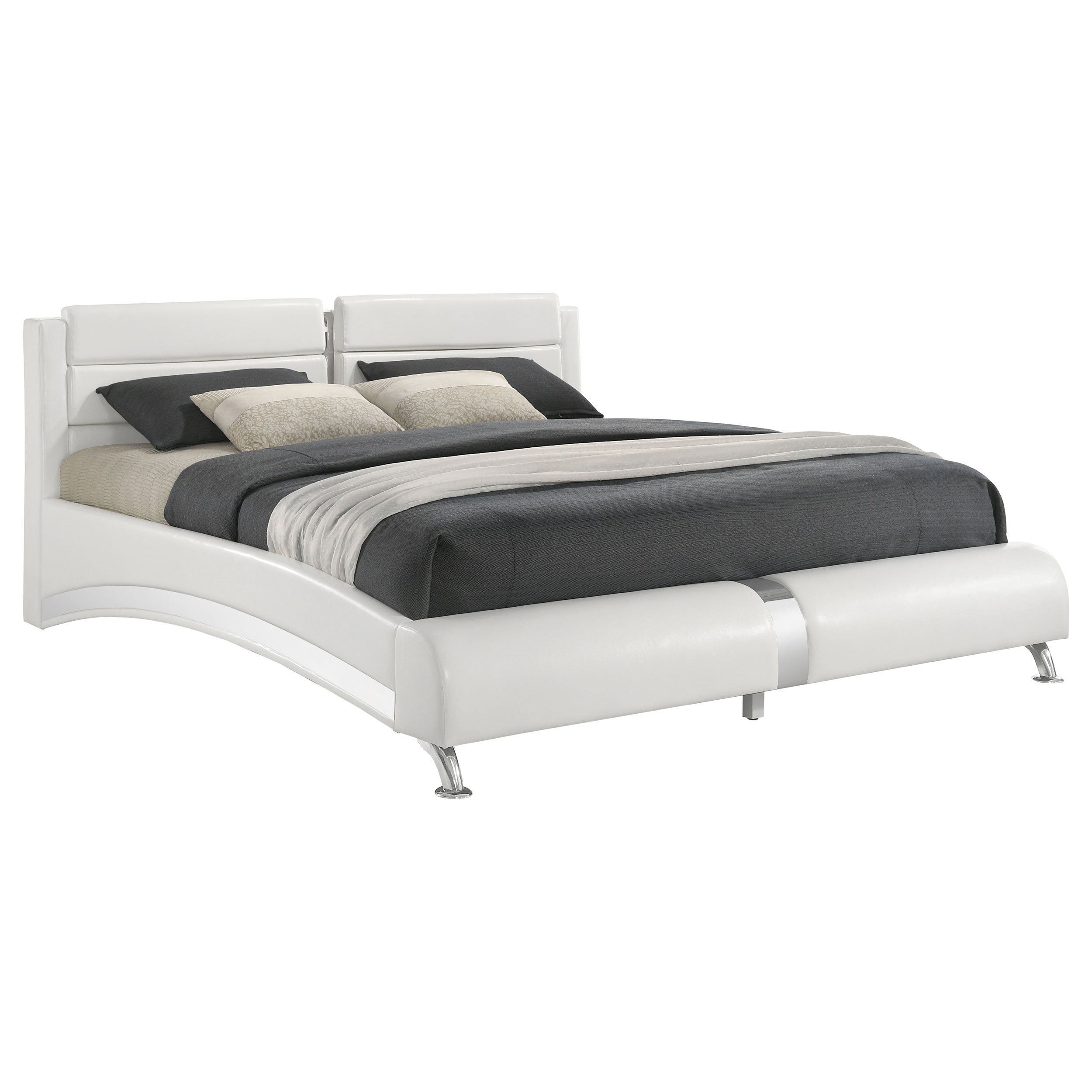 Jeremaine Upholstered Panel Bed