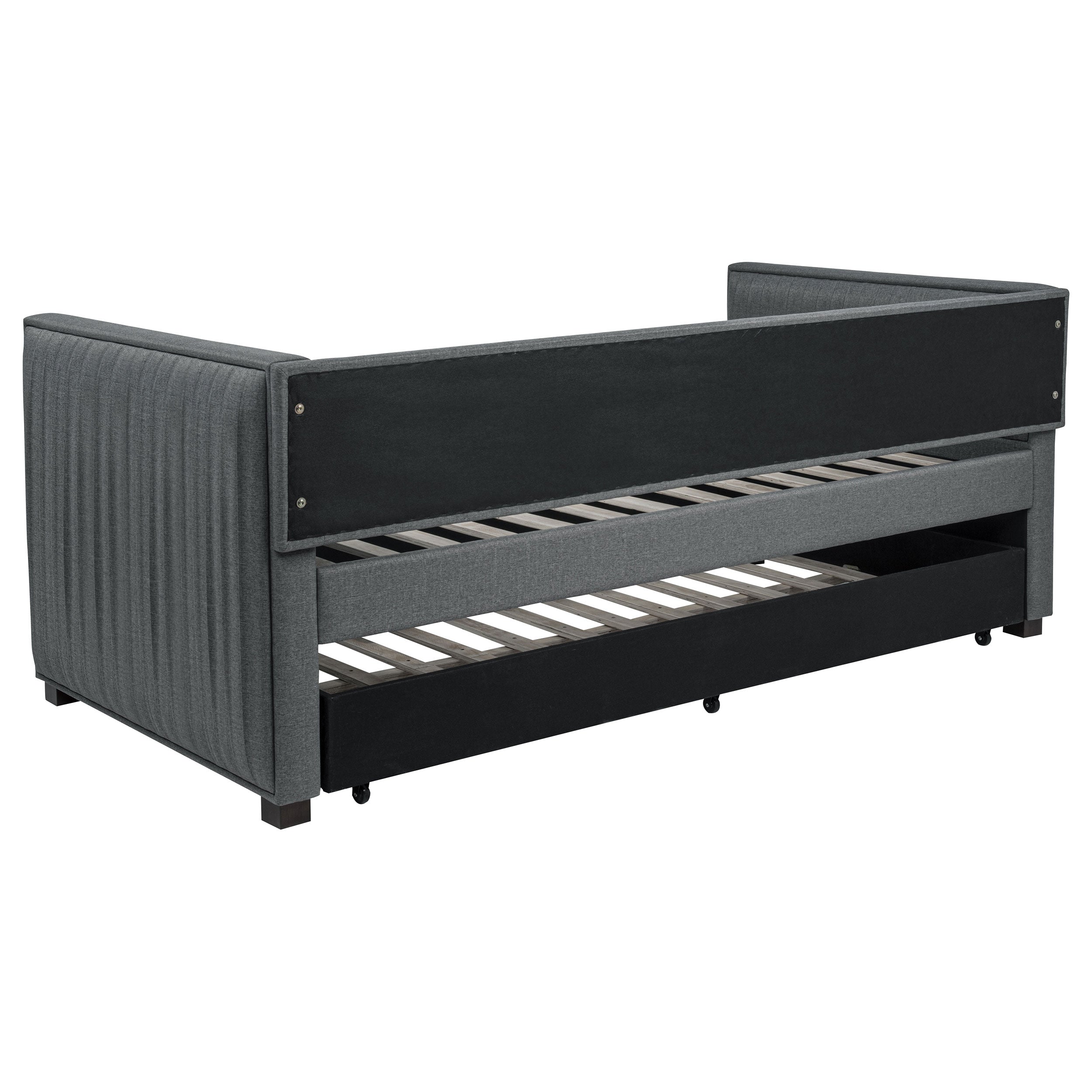 Brodie Upholstered Daybed with Trundle