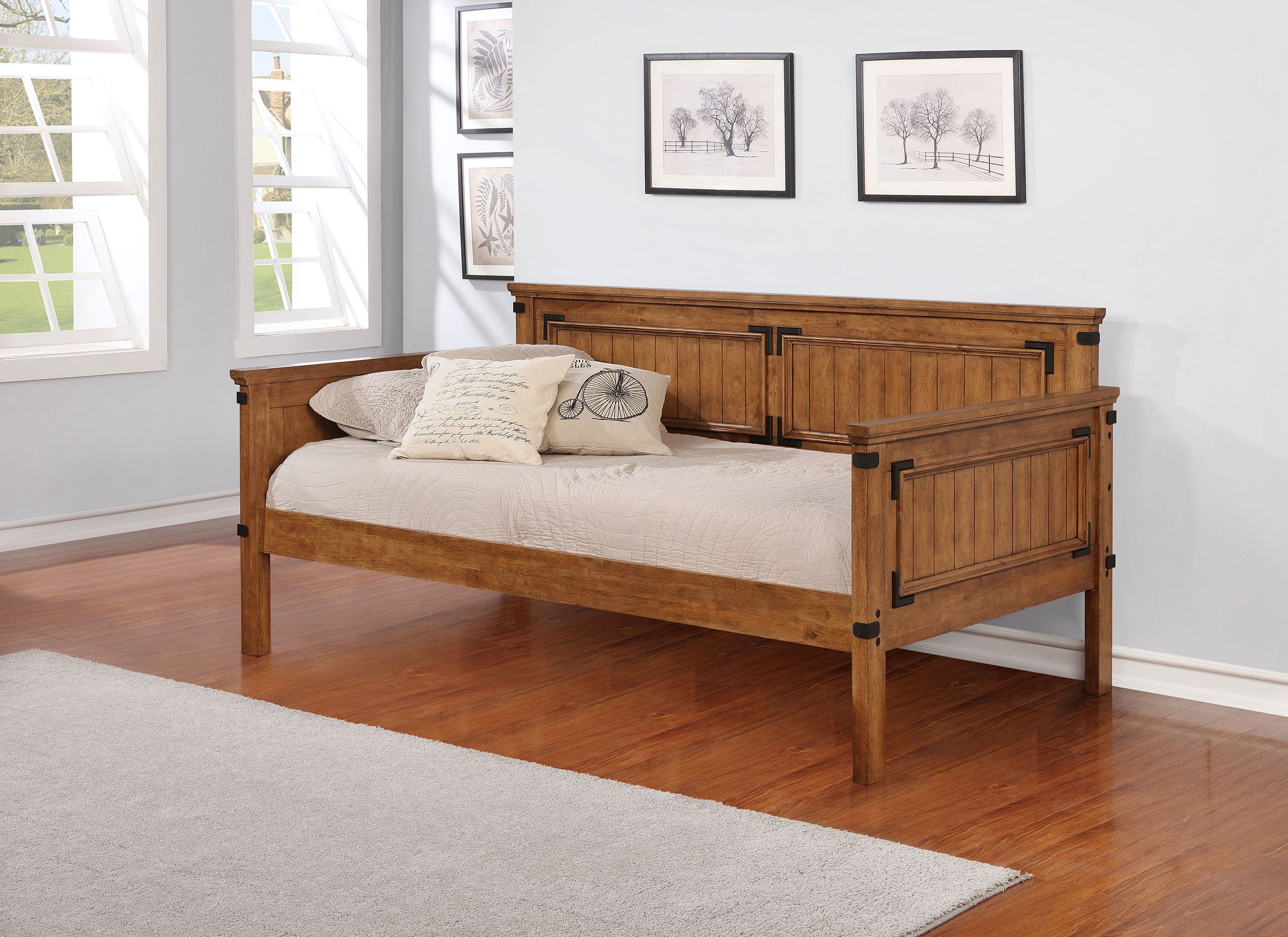 Oakdale Wood Daybed with Trundle
