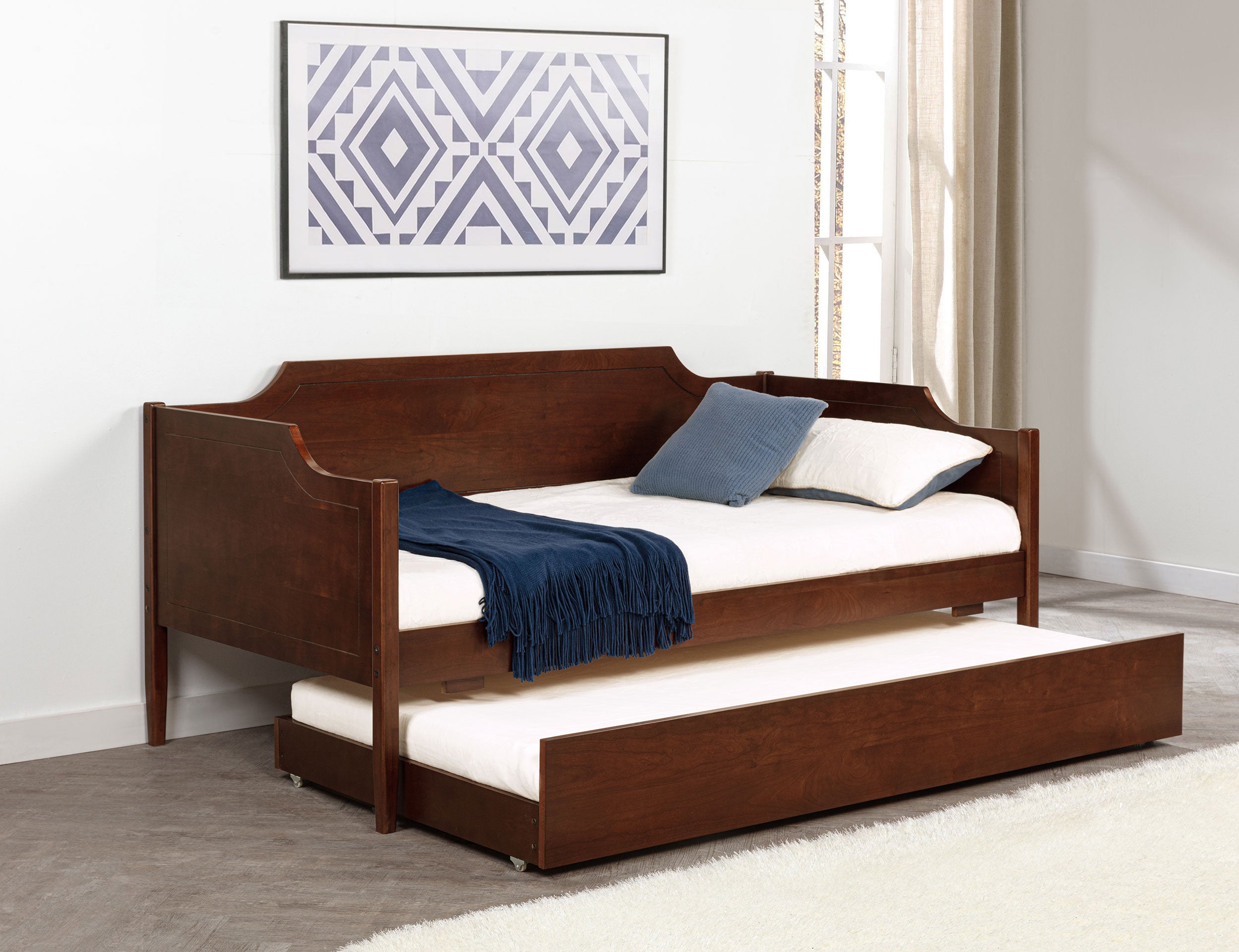 Redding Wood Daybed with Trundle