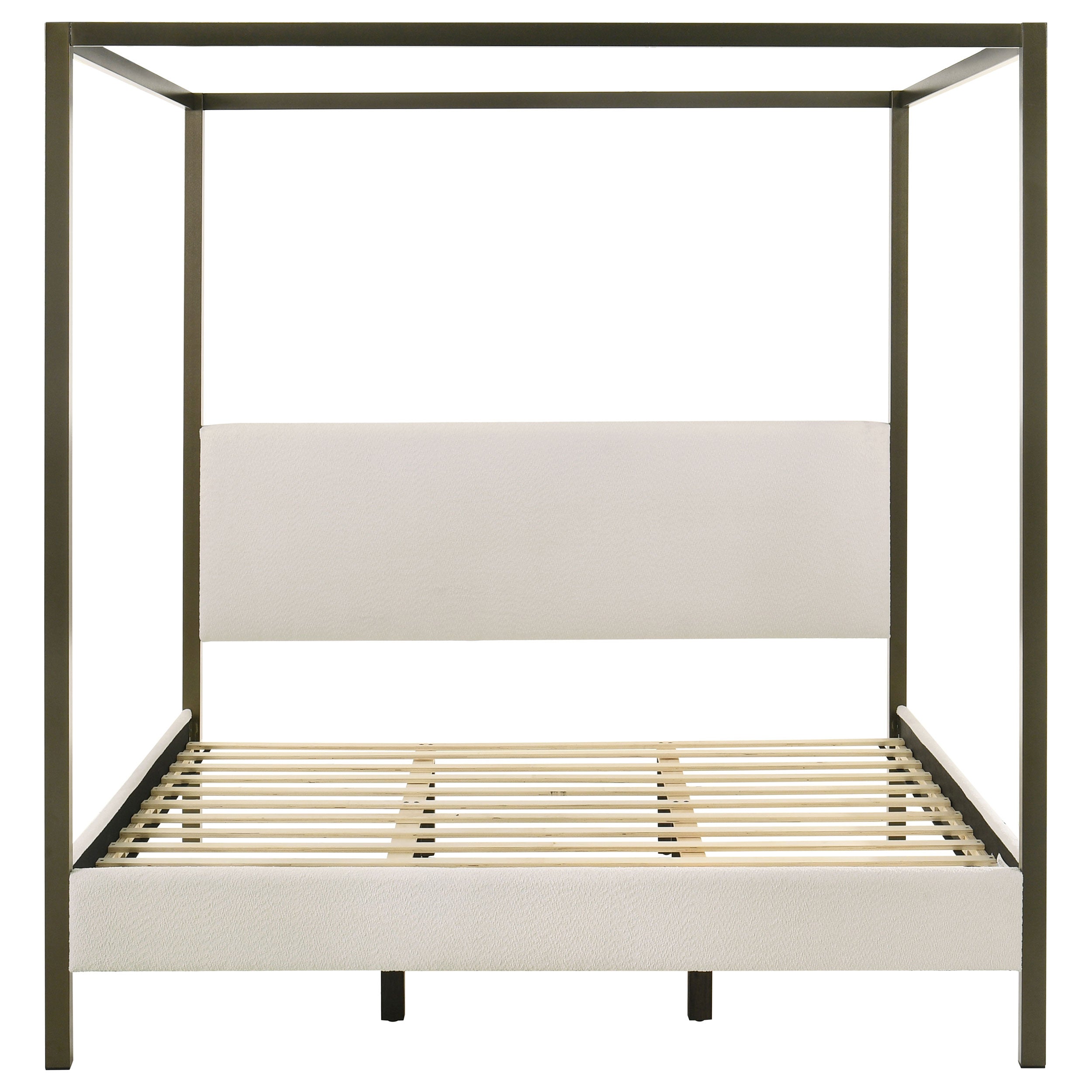 Monroe Upholstered Canopy Bed