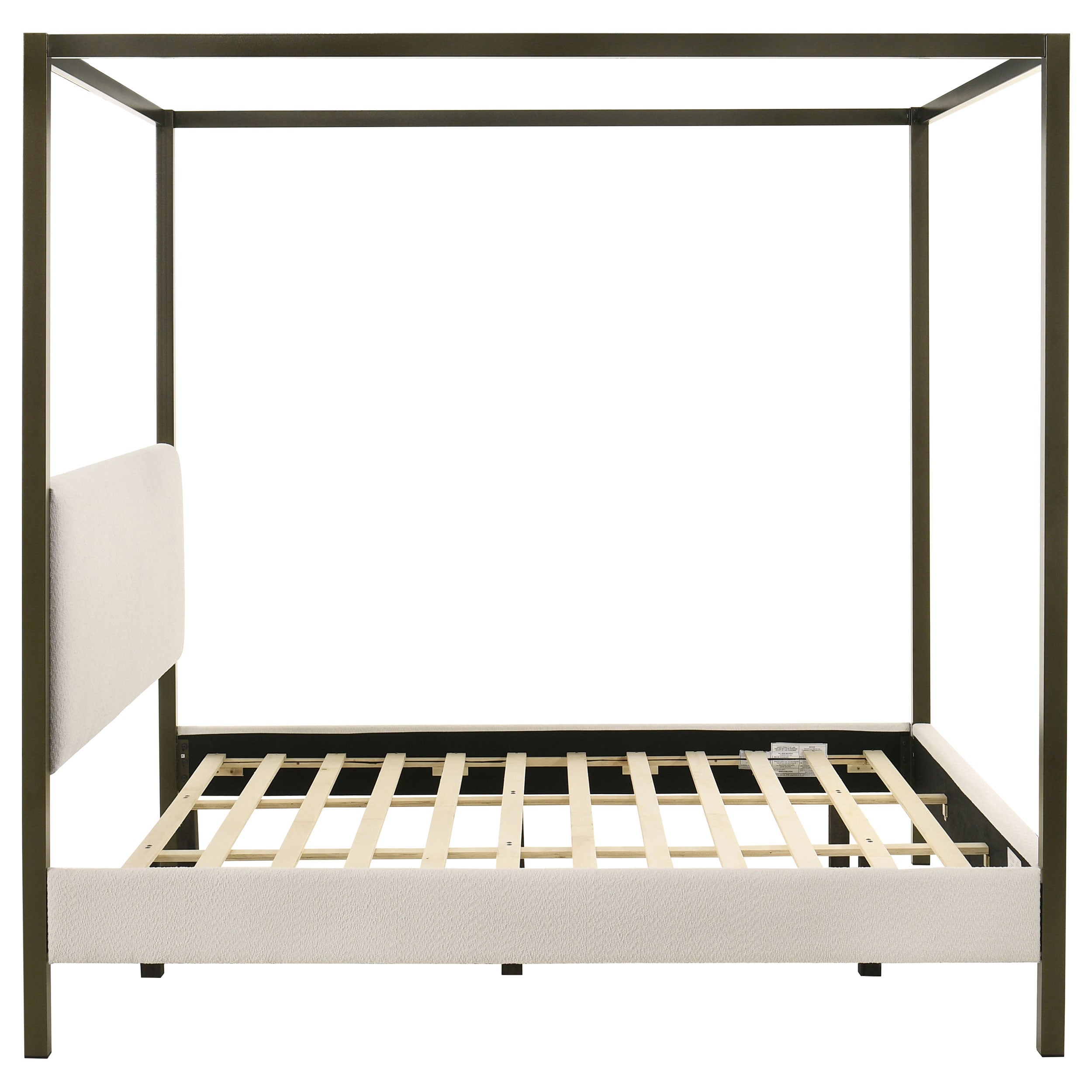 Monroe Upholstered Canopy Bed
